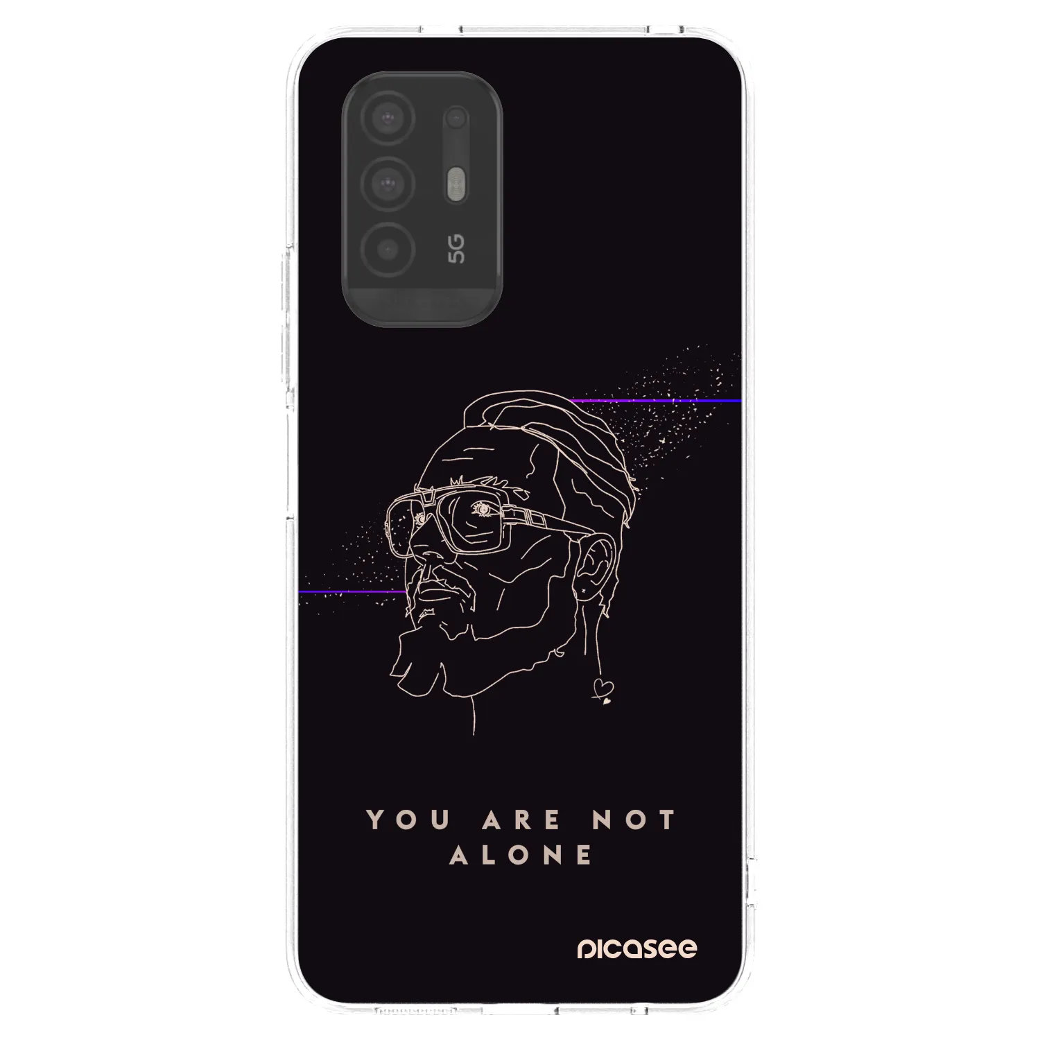 Picasee silikonový průhledný obal pro OPPO A94 5G - You are not alone