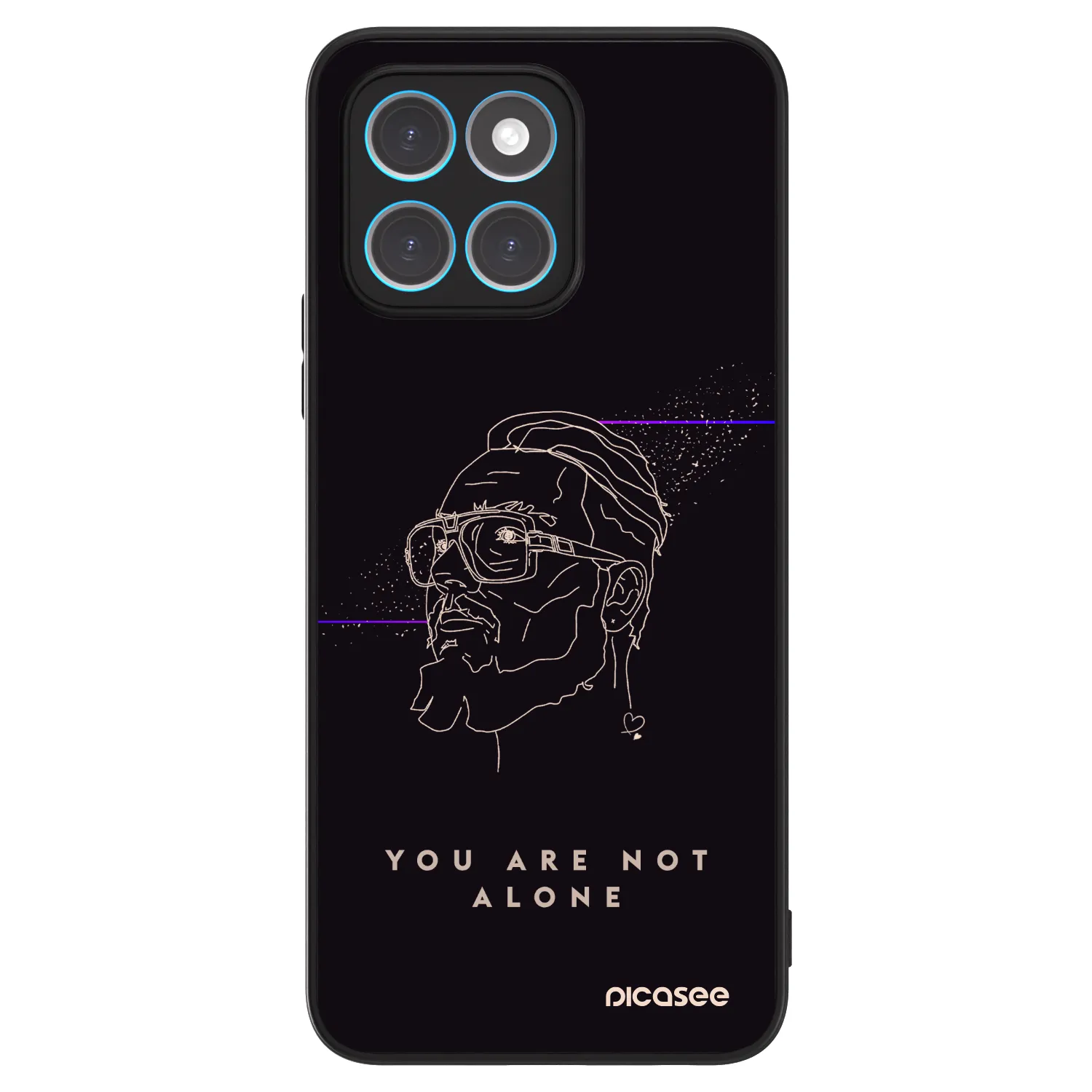 Picasee ULTIMATE CASE pro Honor X8 5G - You are not alone