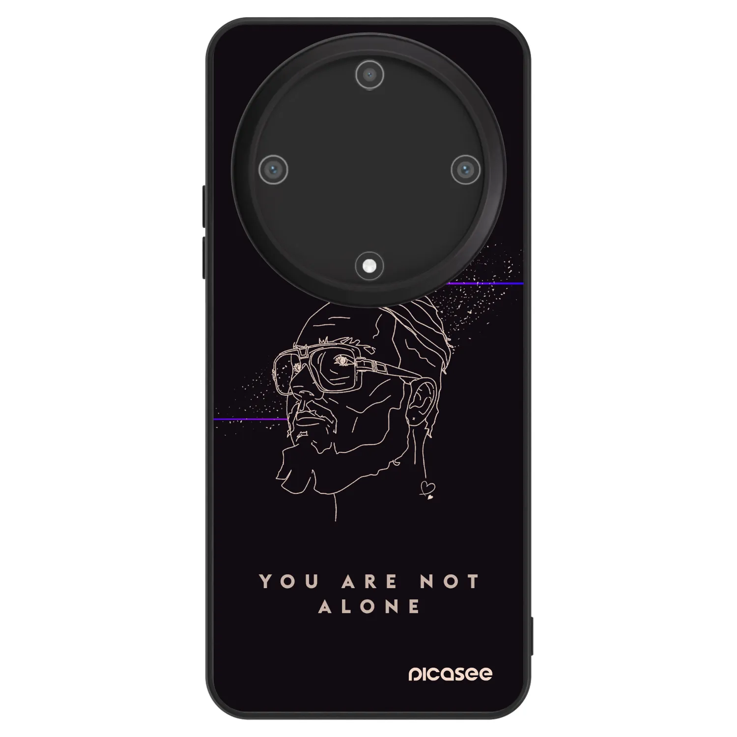 Picasee ULTIMATE CASE pro Honor Magic5 Lite 5G - You are not alone