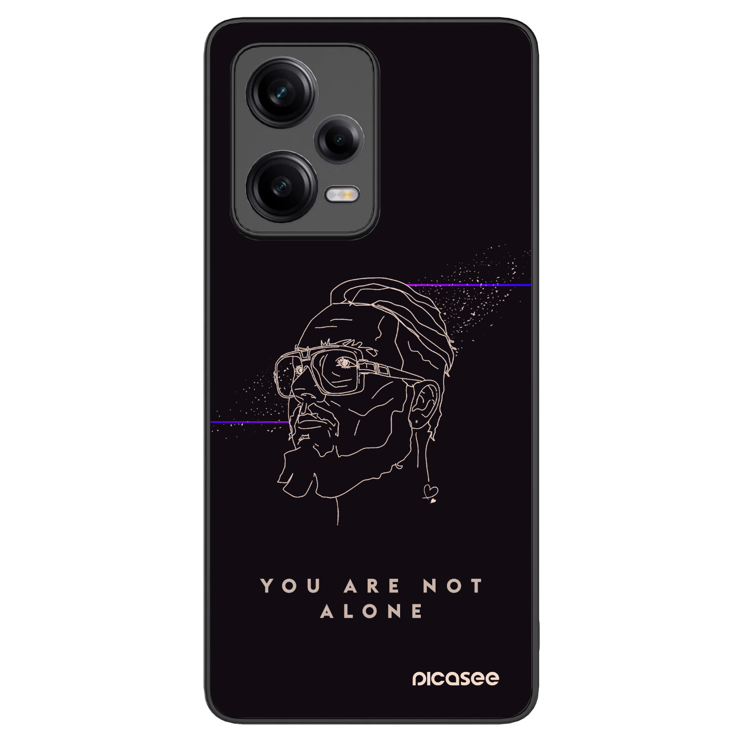 Picasee ULTIMATE CASE pro Xiaomi Redmi Note 12 Pro 5G - You are not alone