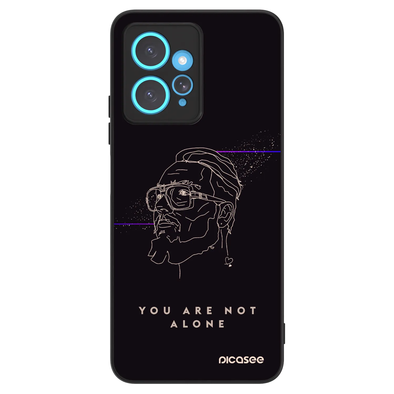 Picasee ULTIMATE CASE pro Xiaomi Redmi Note 12 4G - You are not alone