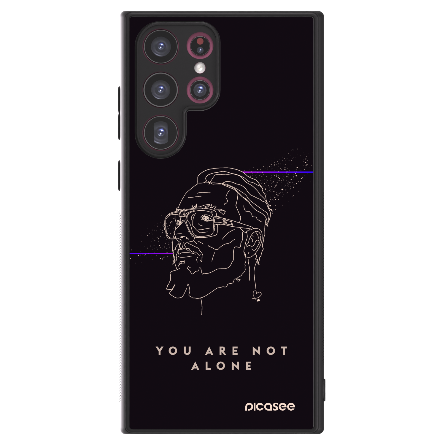 Picasee ULTIMATE CASE PowerShare pro Samsung Galaxy S22 Ultra 5G - You are not alone