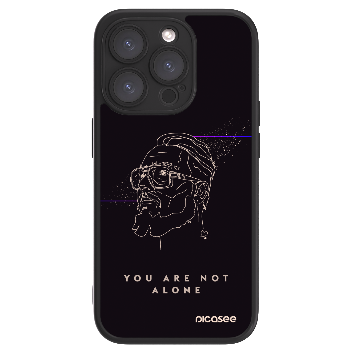 Picasee ULTIMATE CASE MagSafe pro Apple iPhone 15 Pro - You are not alone