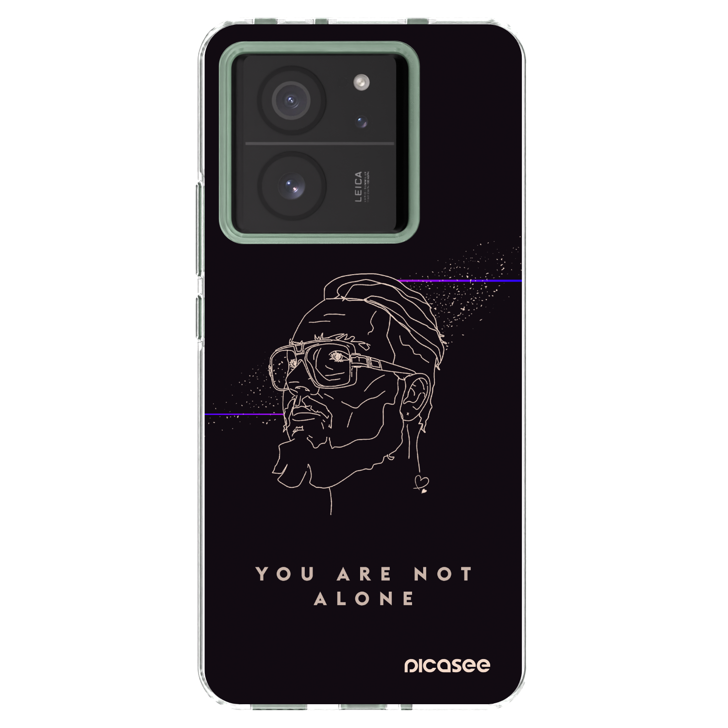 Picasee silikonový průhledný obal pro Xiaomi 13T - You are not alone