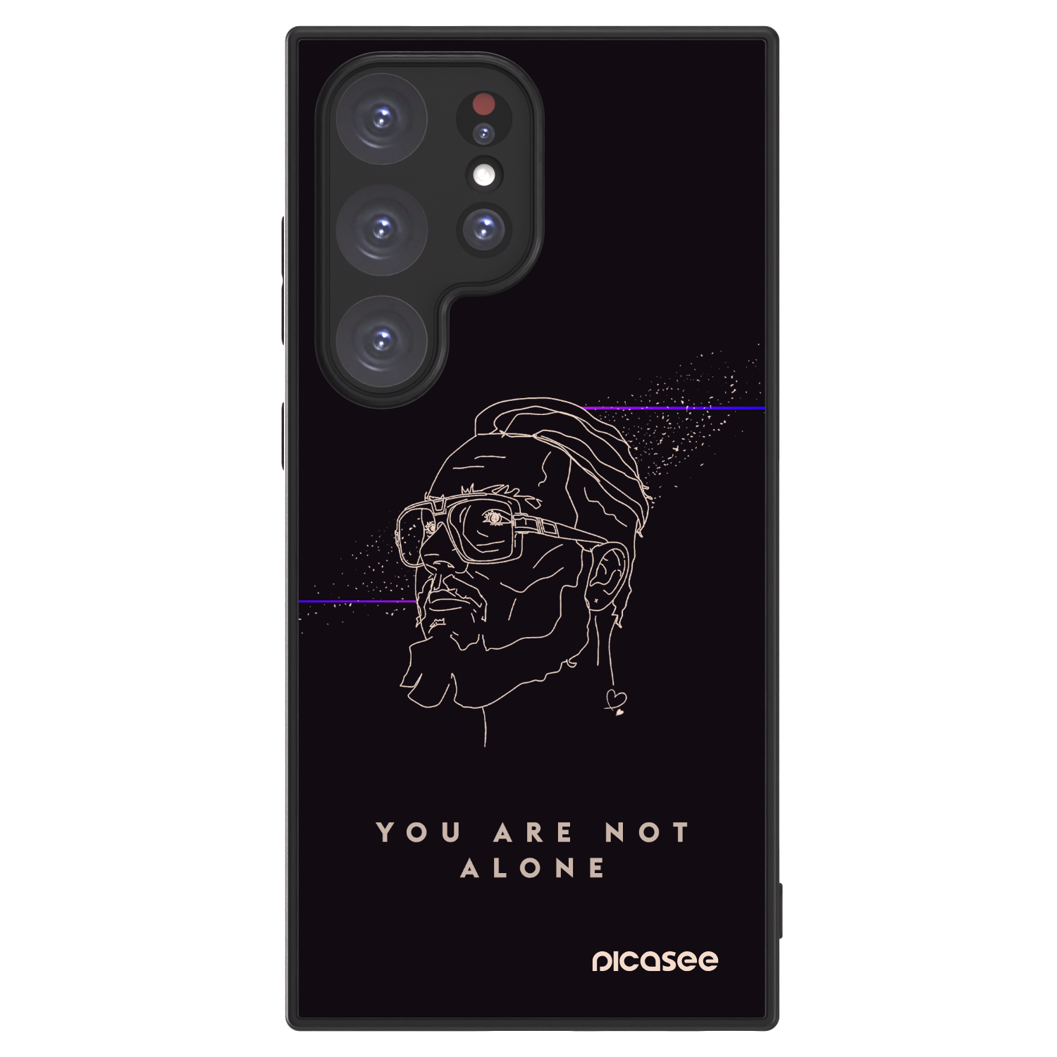 Picasee ULTIMATE CASE pro Samsung Galaxy S24 Ultra S928B 5G - You are not alone