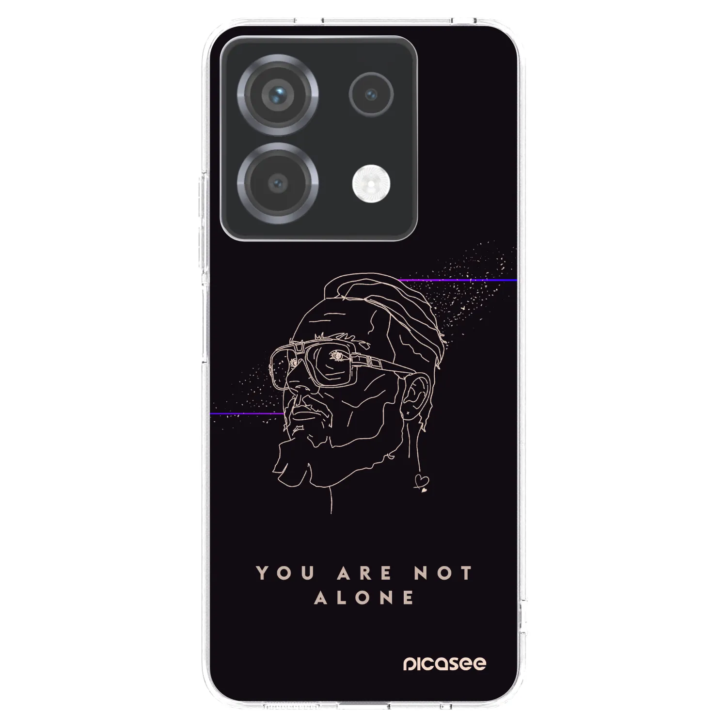 Picasee silikonový průhledný obal pro Xiaomi Poco X6 - You are not alone