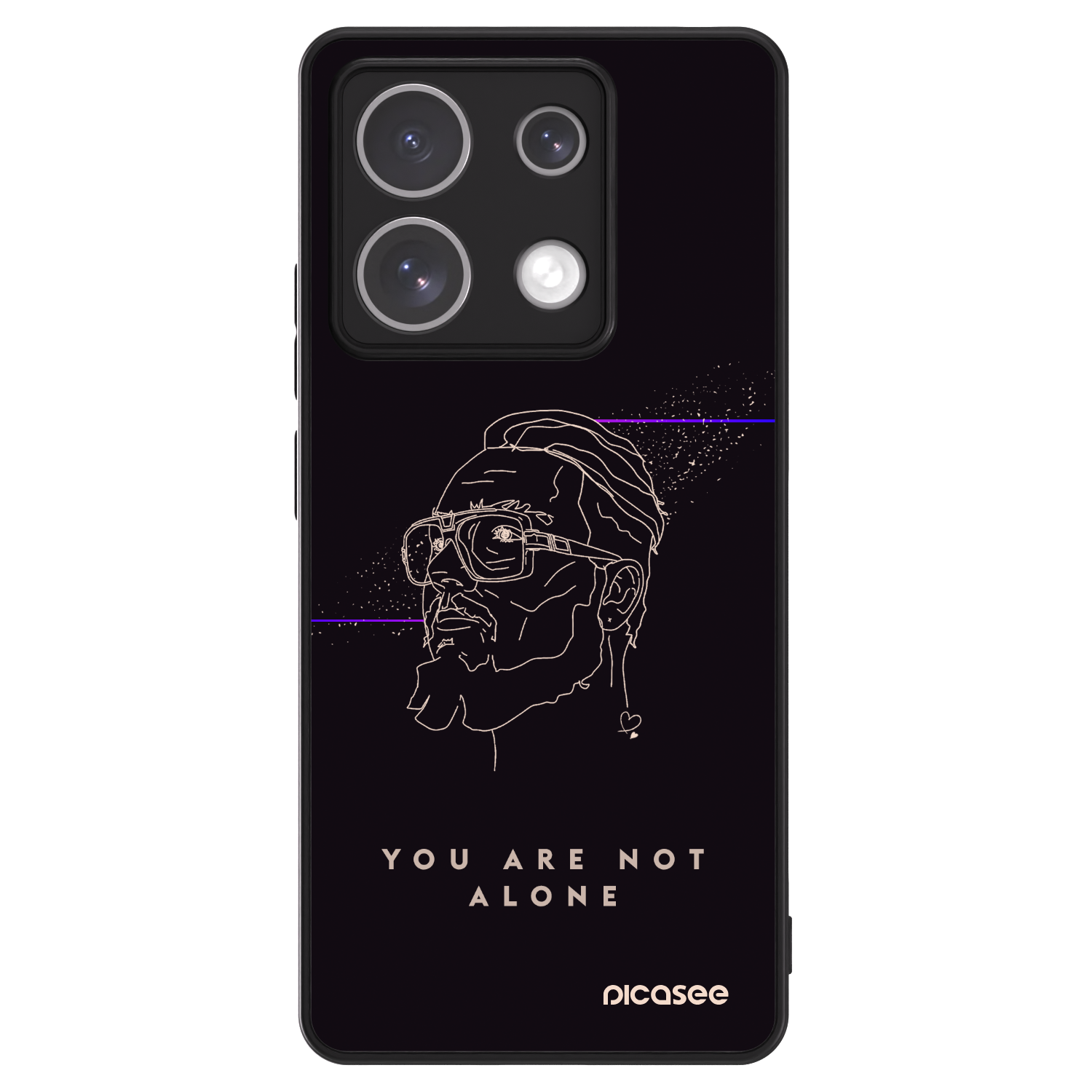 Picasee ULTIMATE CASE pro Xiaomi Redmi Note 13 5G - You are not alone