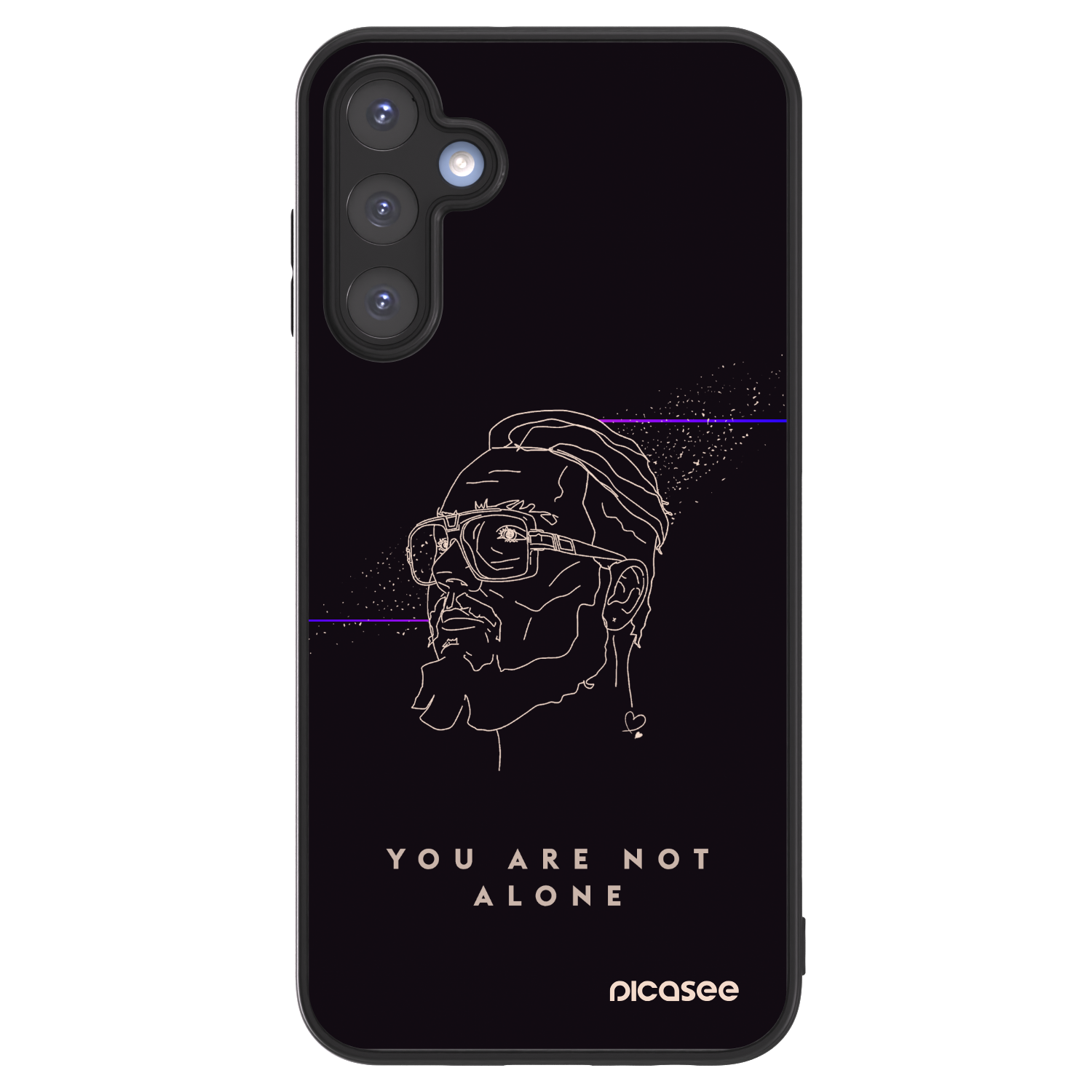 Picasee ULTIMATE CASE pro Samsung Galaxy A15 A156B 5G - You are not alone