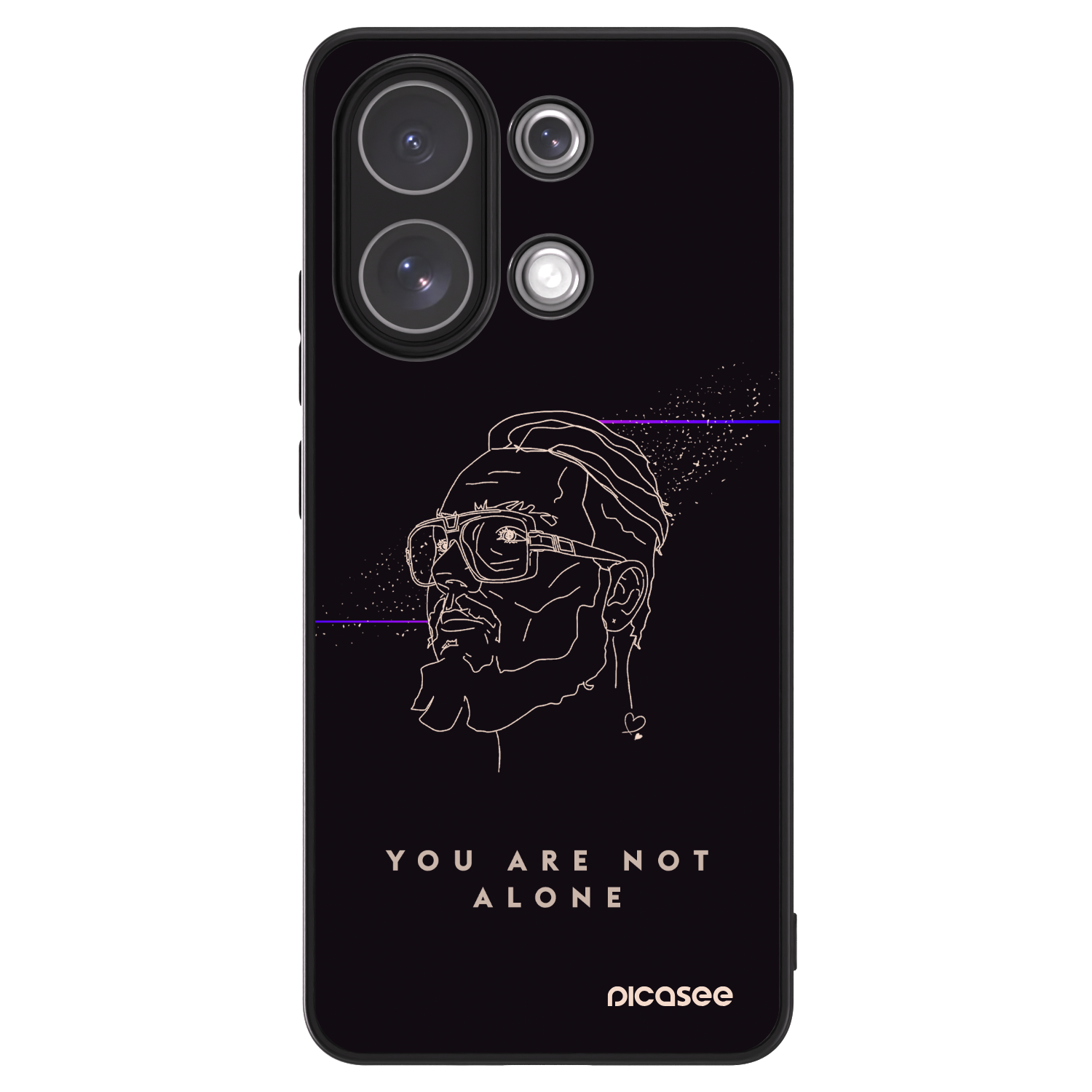 Picasee ULTIMATE CASE pro Xiaomi Redmi Note 13 4G - You are not alone