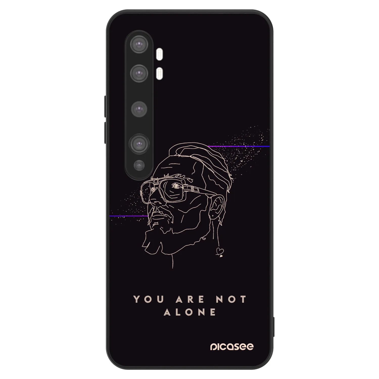 Picasee ULTIMATE CASE pro Xiaomi Mi Note 10 (Pro) - You are not alone