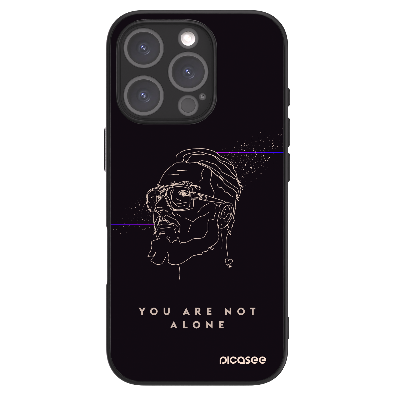 Picasee ULTIMATE CASE pro Apple iPhone 16 Pro - You are not alone
