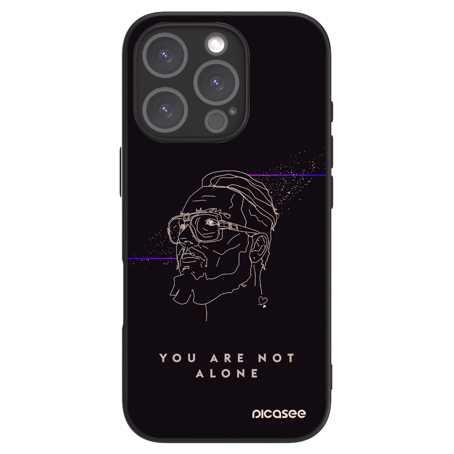 Picasee ULTIMATE CASE MagSafe pro Apple iPhone 16 Pro - You are not alone