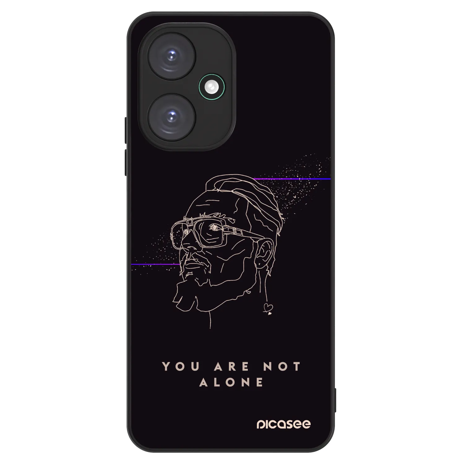 Picasee ULTIMATE CASE pro Xiaomi Redmi 13C 5G - You are not alone