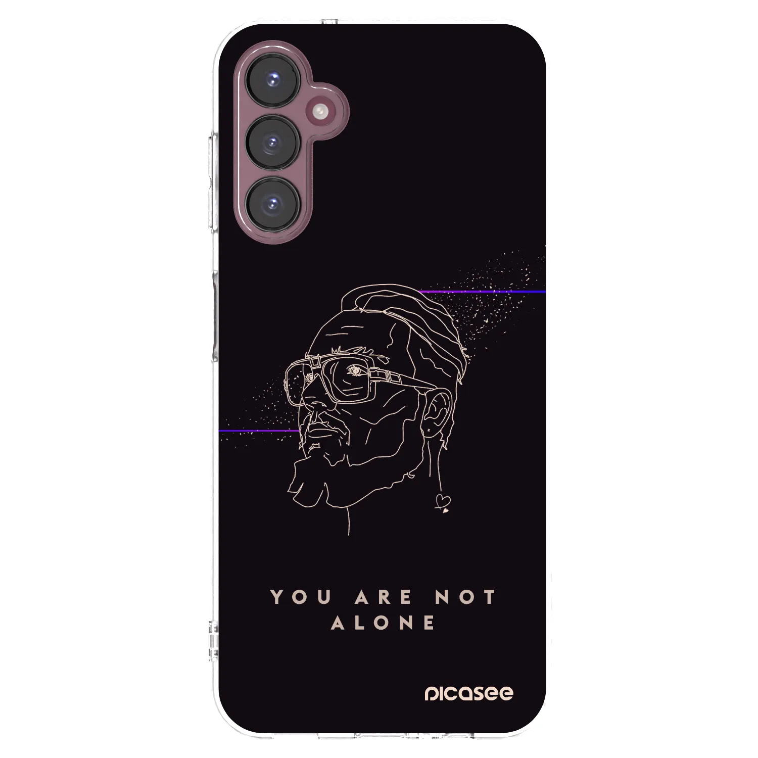 Picasee silikonový průhledný obal pro Samsung Galaxy A05s A057G - You are not alone
