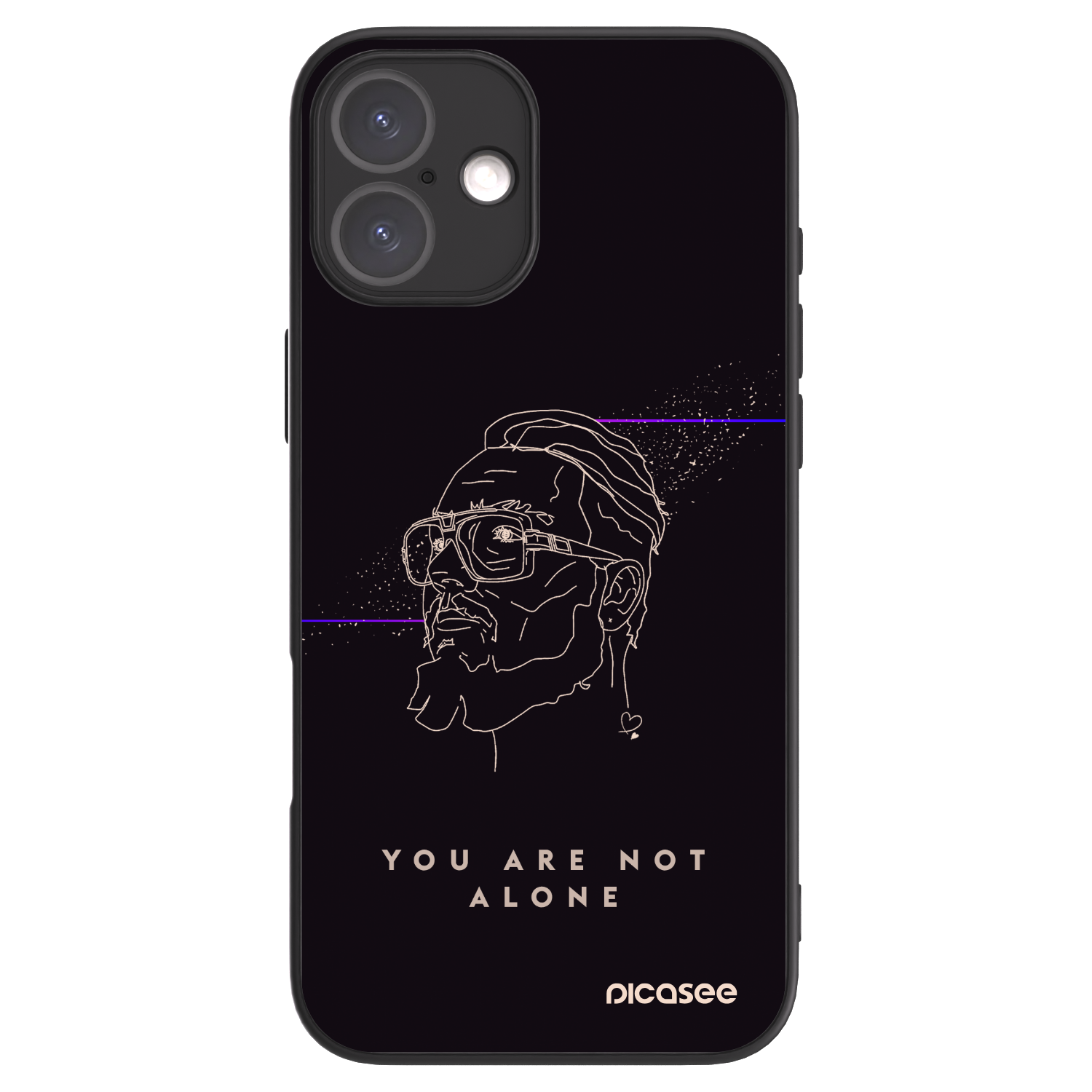 Picasee ULTIMATE CASE MagSafe pro Apple iPhone 16 Plus - You are not alone