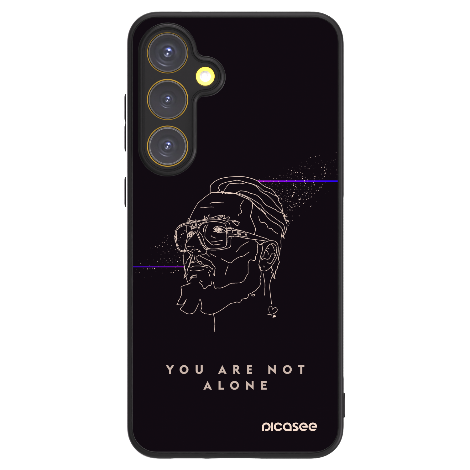 Picasee ULTIMATE CASE pro Samsung Galaxy S24 FE S721B - You are not alone