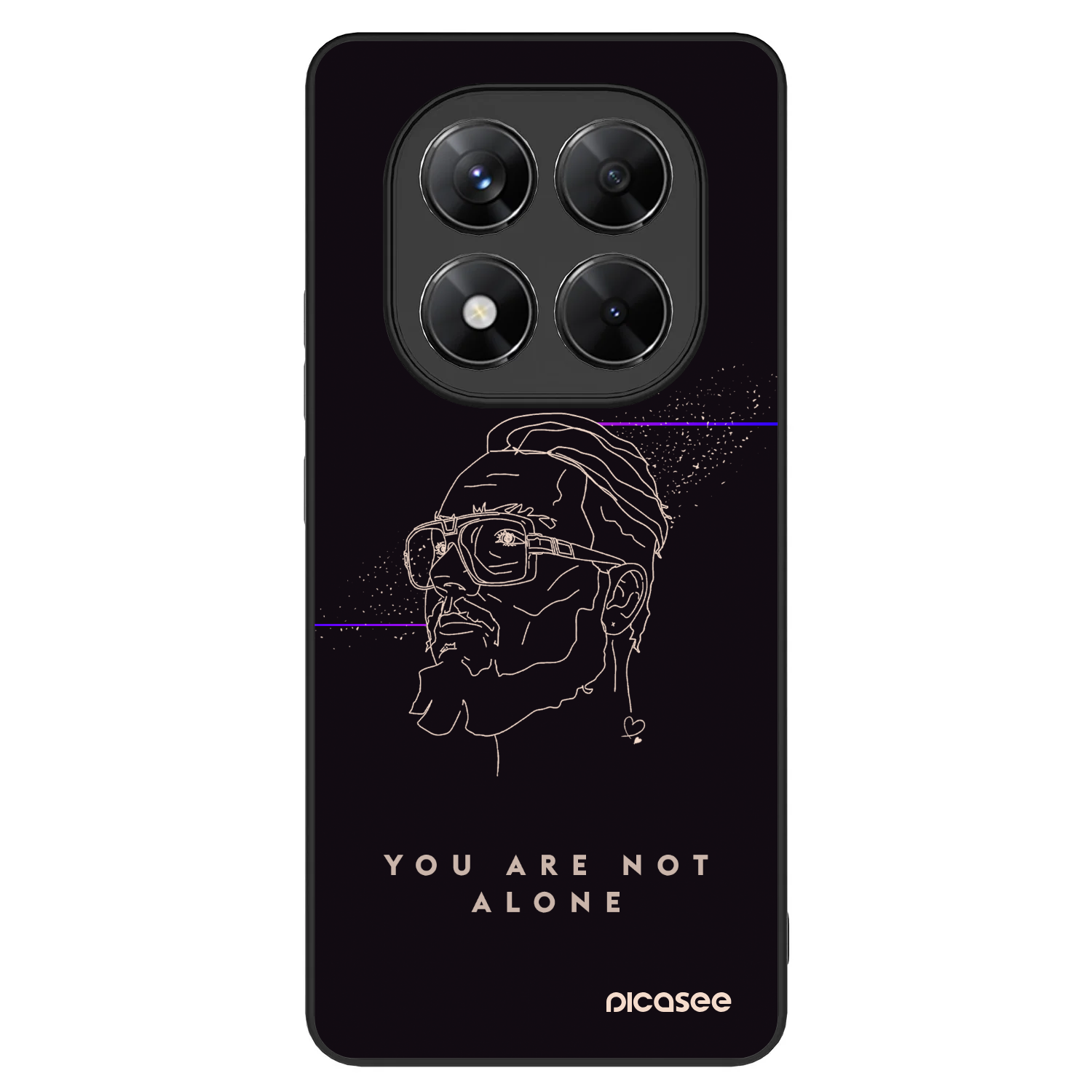 Picasee ULTIMATE CASE pro Xiaomi Redmi Note 14 Pro 5G - You are not alone