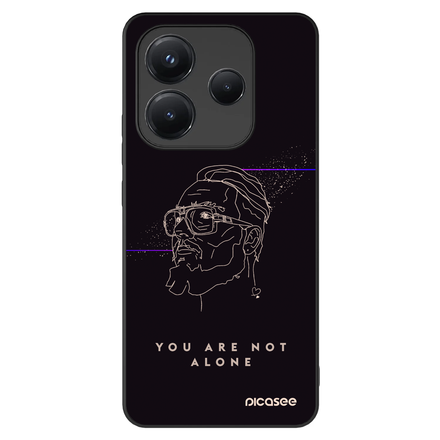 Picasee ULTIMATE CASE pro Xiaomi Redmi Note 14 5G - You are not alone