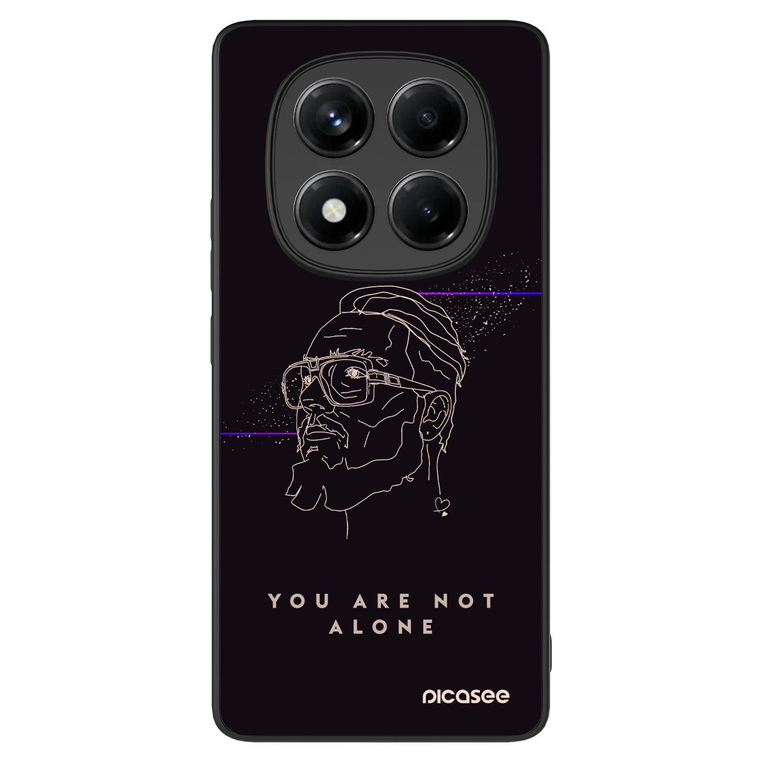 Picasee ULTIMATE CASE pro Xiaomi Redmi Note 14 Pro 4G - You are not alone