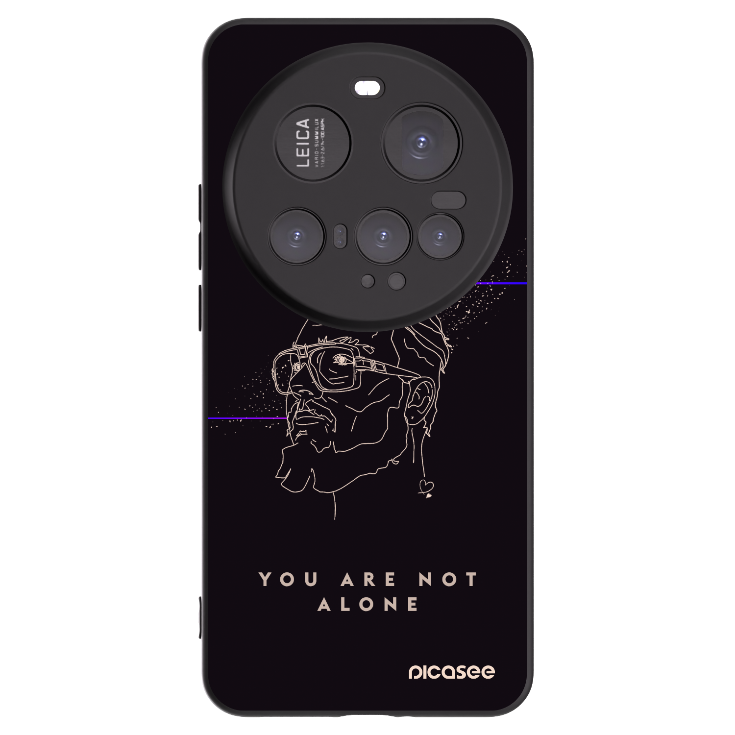 Picasee silikonový černý obal pro Xiaomi 15 Ultra - You are not alone