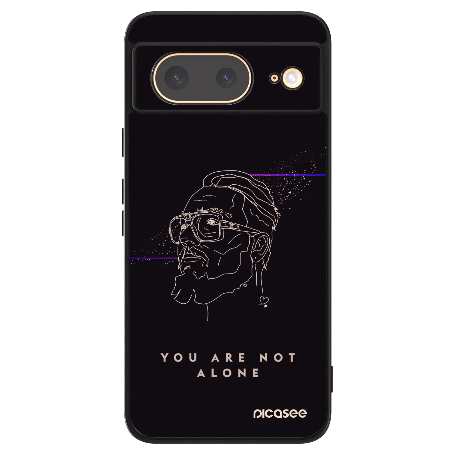 Picasee ULTIMATE CASE pro Google Pixel 8 - You are not alone