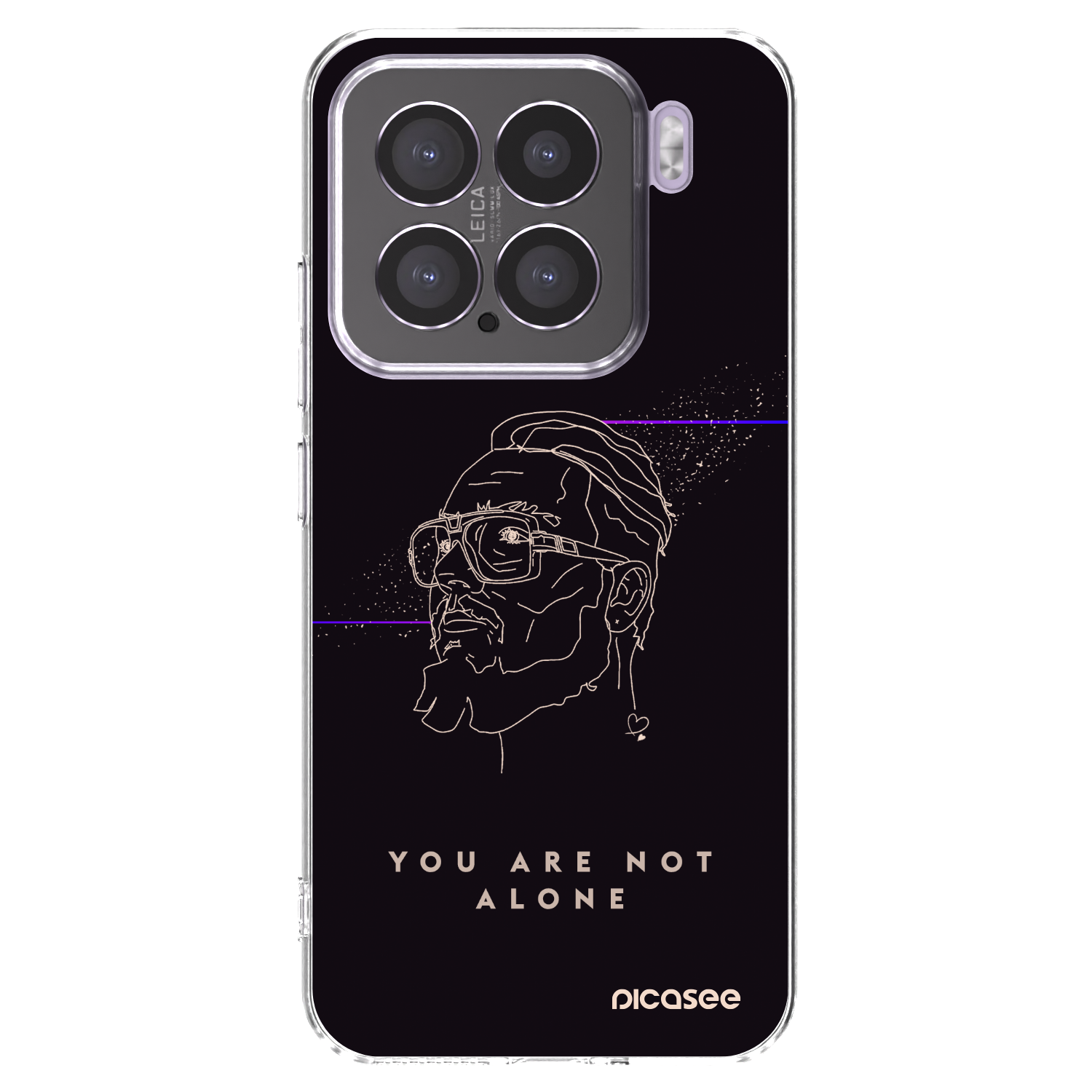 Picasee silikonový průhledný obal pro Xiaomi 15 - You are not alone