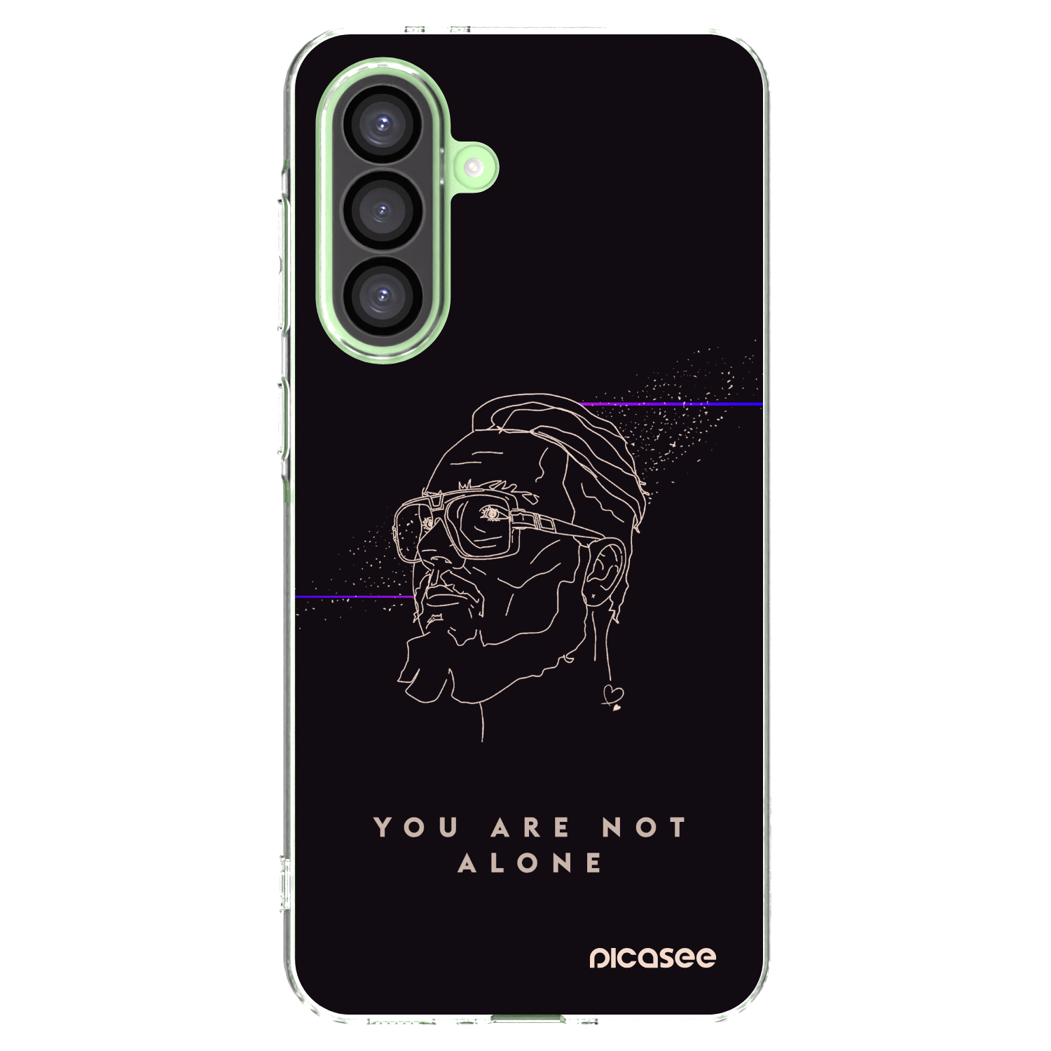Picasee silikonový průhledný obal pro Samsung Galaxy A26 5G A266B - You are not alone