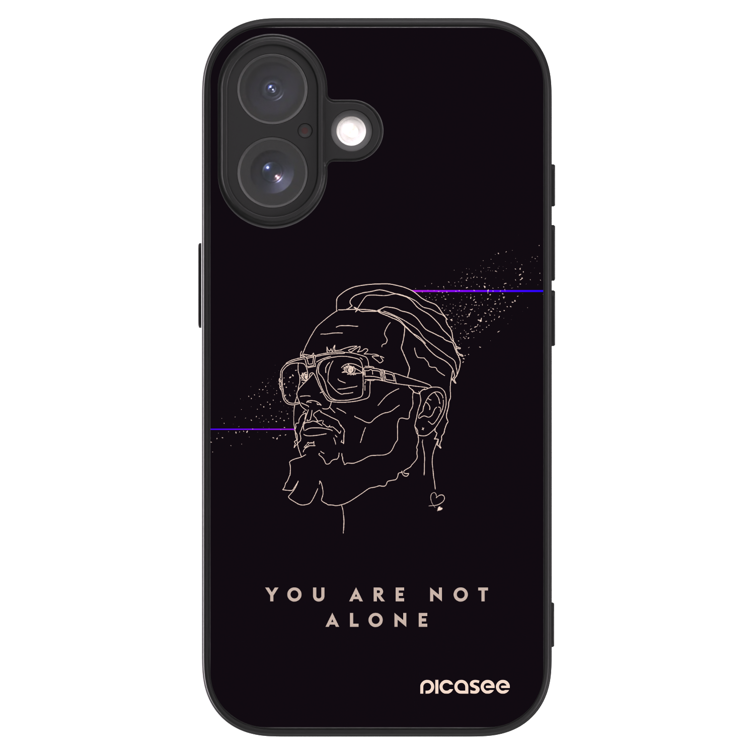 Picasee ULTIMATE CASE MagSafe pro Apple iPhone 17 - You are not alone