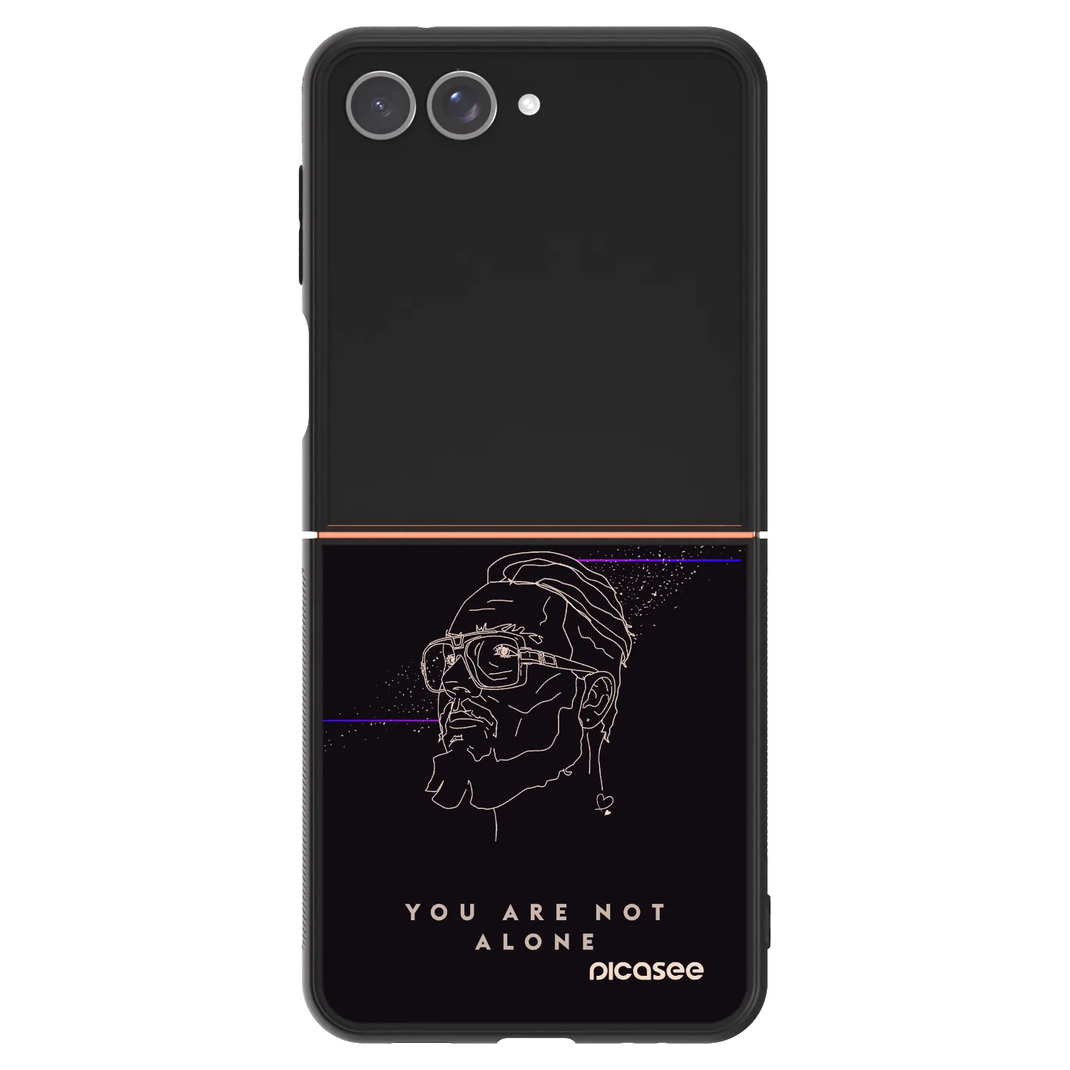Picasee ULTIMATE CASE pro Samsung Galaxy Z Flip7 5G - You are not alone