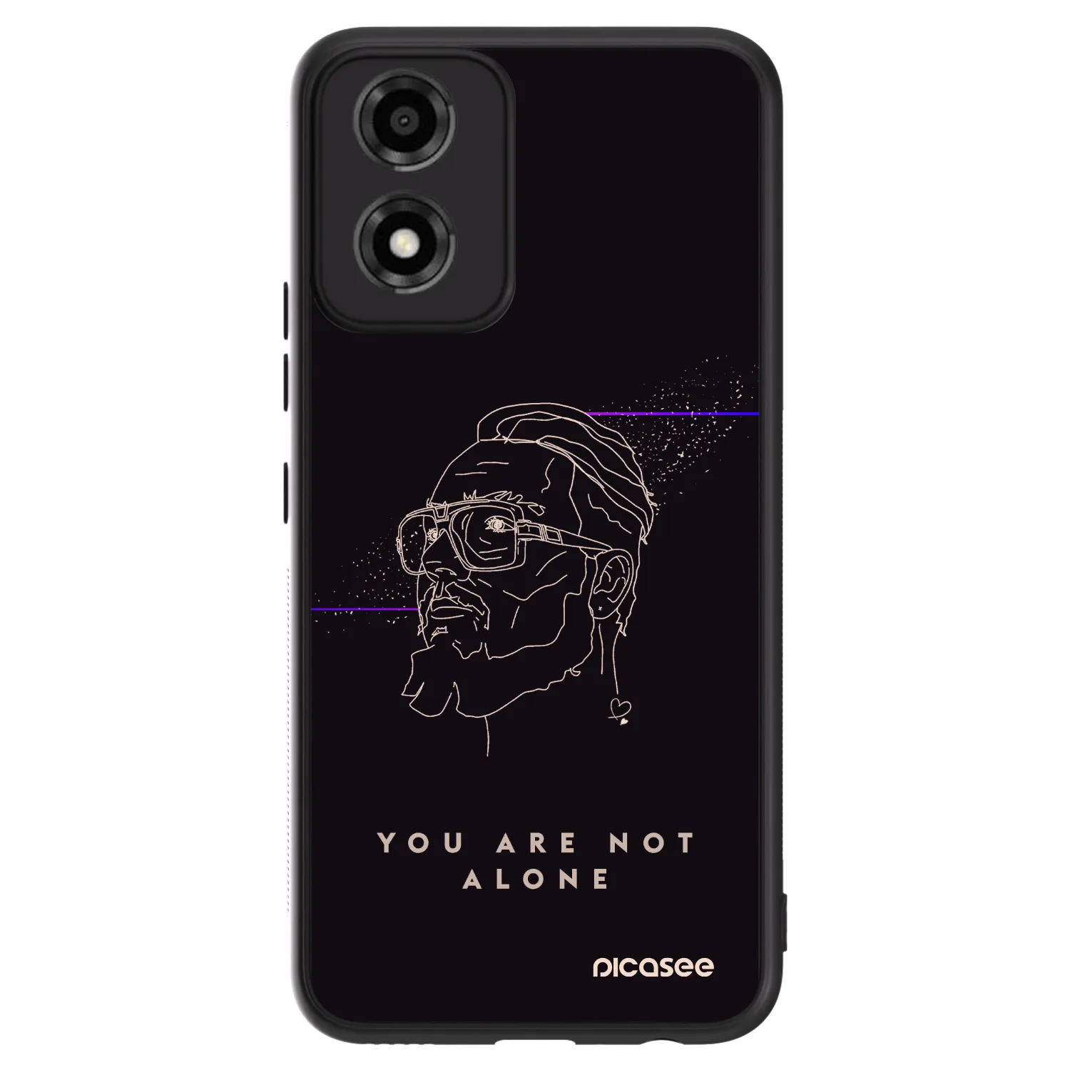 Picasee ULTIMATE CASE pro Motorola Moto E14 - You are not alone