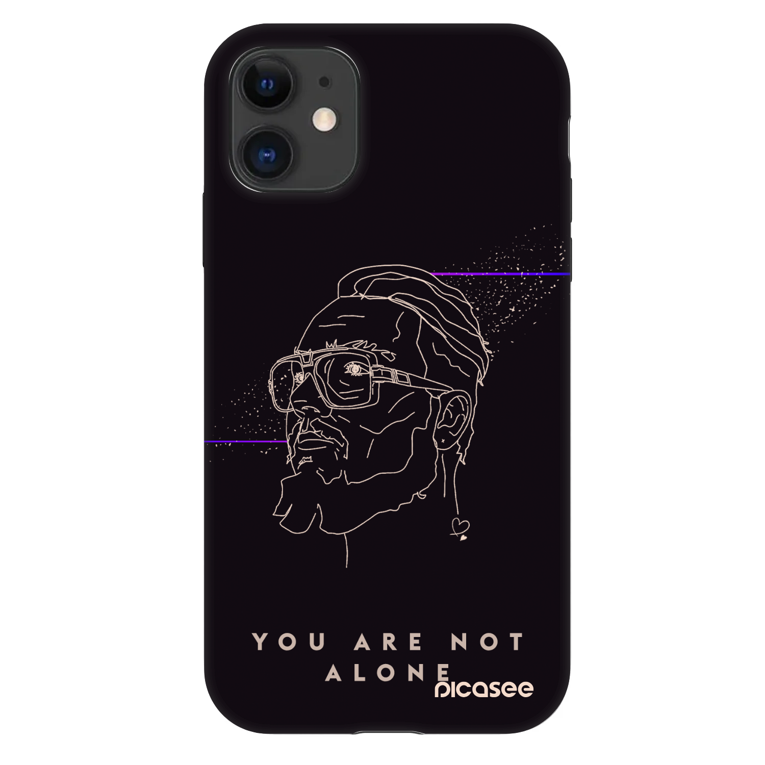 Picasee Fashion Case pro Apple iPhone 11 - You are not alone