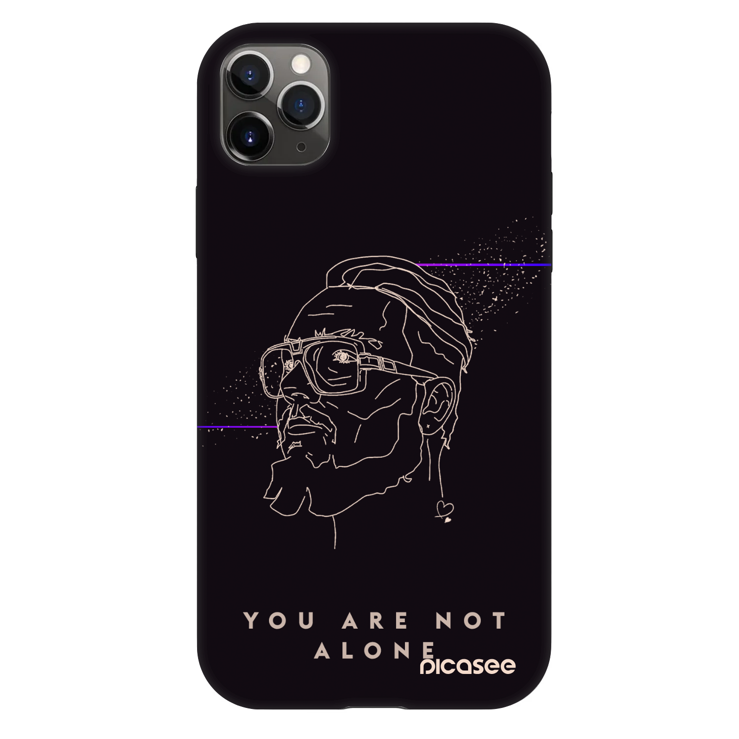 Picasee Fashion Case pro Apple iPhone 11 Pro Max - You are not alone