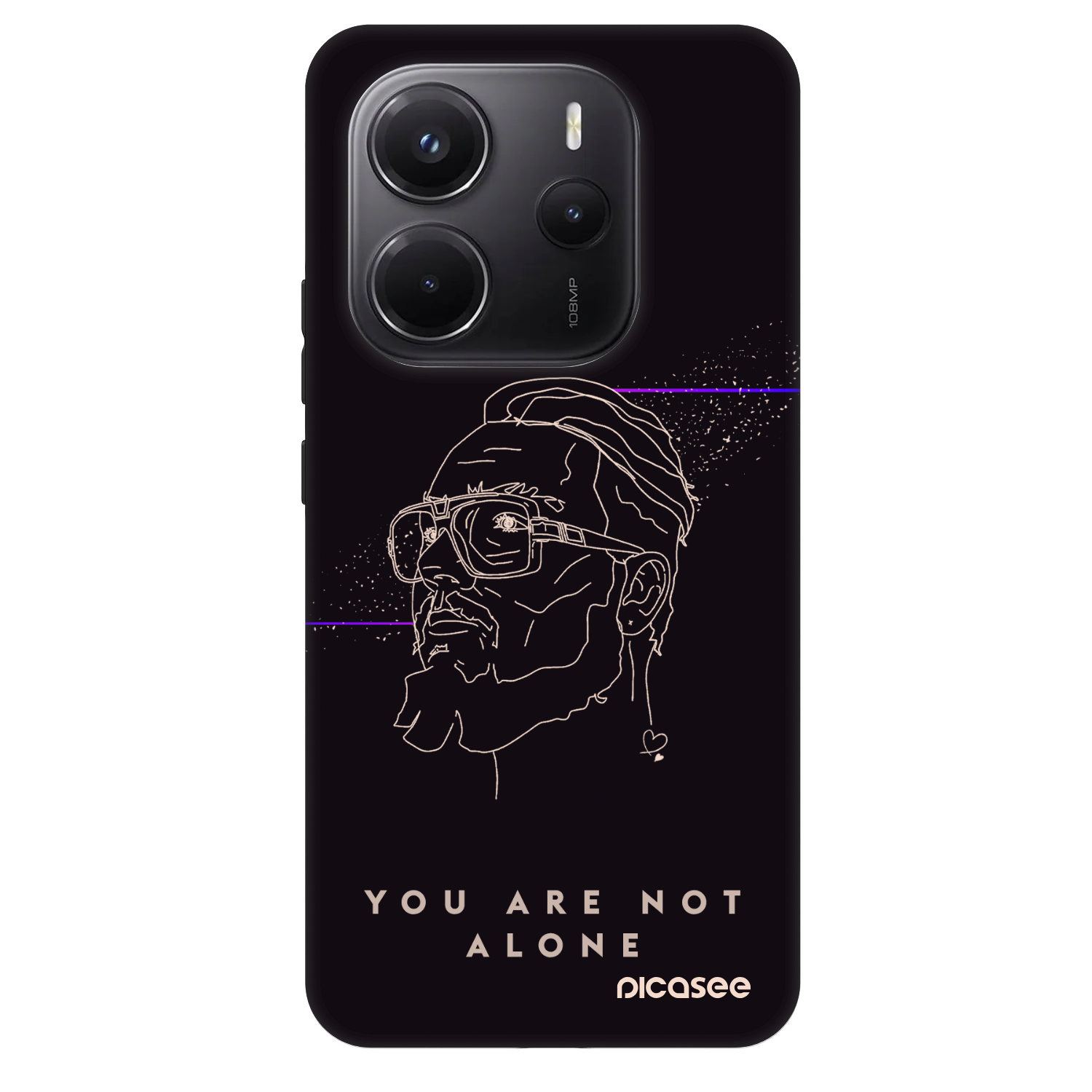 Picasee Fashion Case pro Xiaomi Redmi Note 14 5G - You are not alone