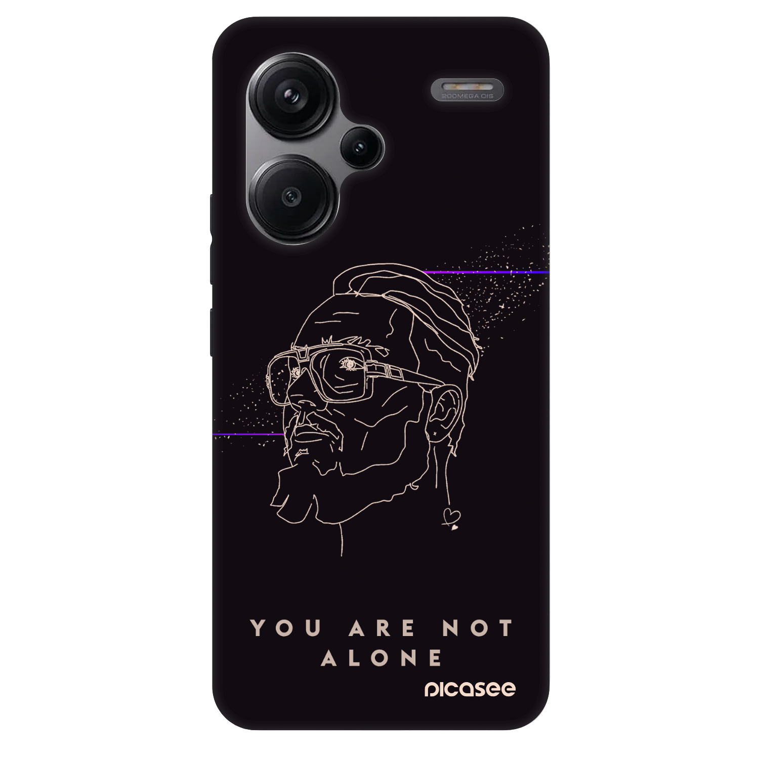 Picasee Fashion Case pro Xiaomi Redmi Note 13 Pro+ 5G - You are not alone