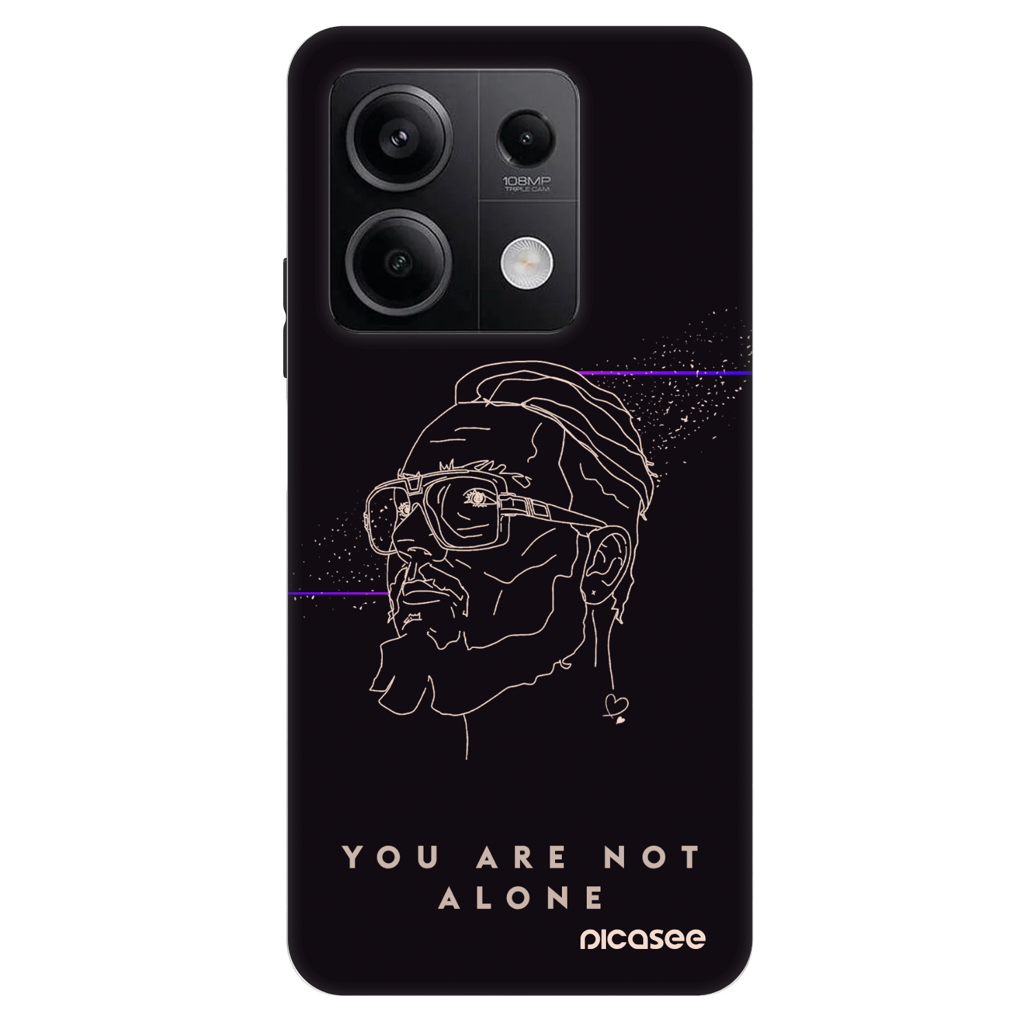 Picasee Fashion Case pro Xiaomi Redmi Note 13 5G - You are not alone