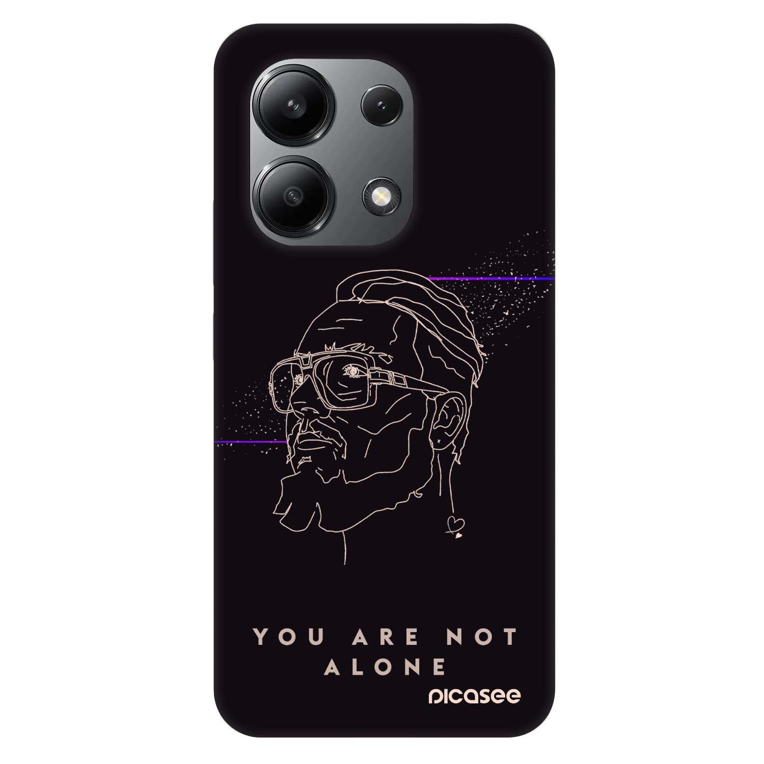 Picasee Fashion Case pro Xiaomi Redmi Note 13 4G - You are not alone
