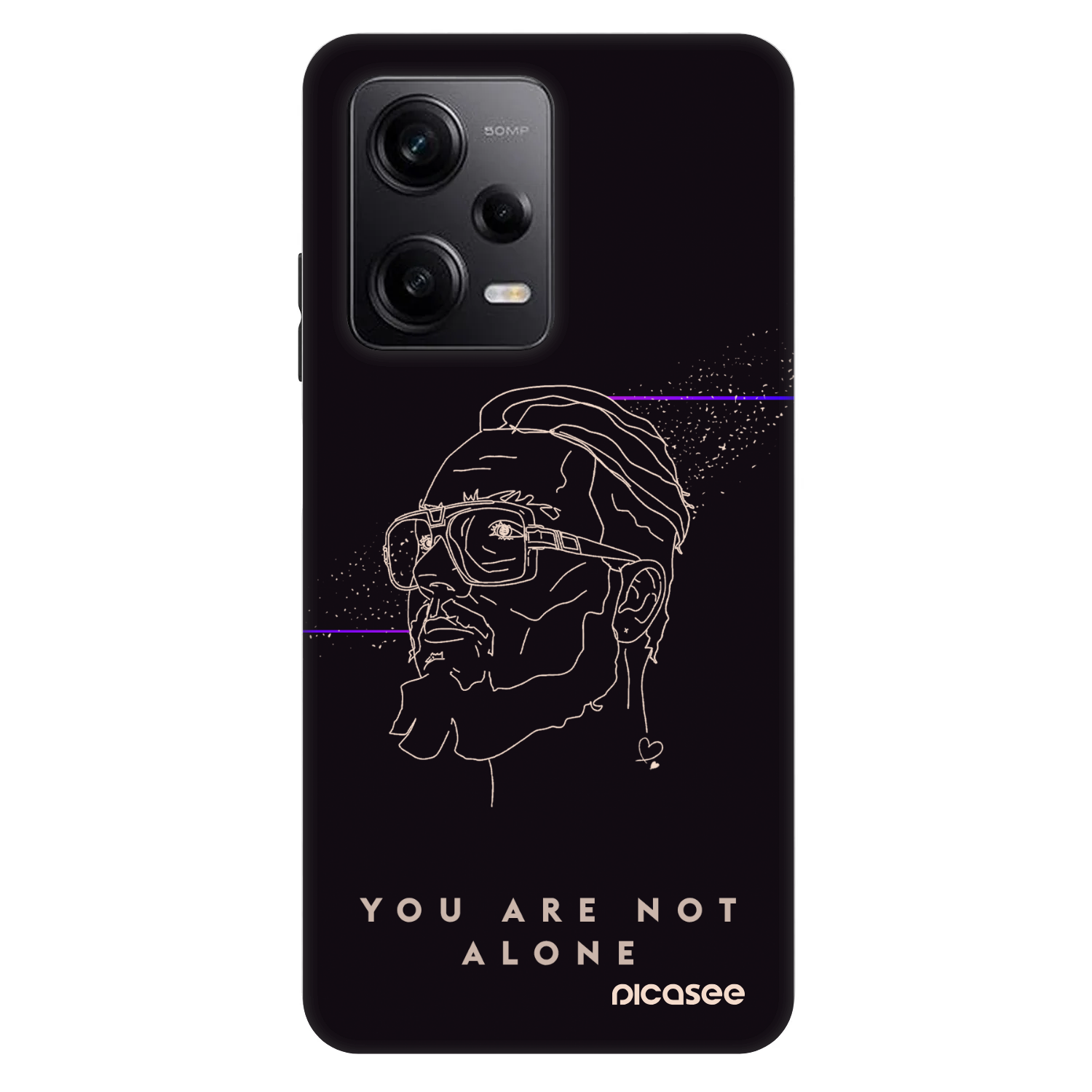 Picasee Fashion Case pro Xiaomi Redmi Note 12 Pro 5G - You are not alone