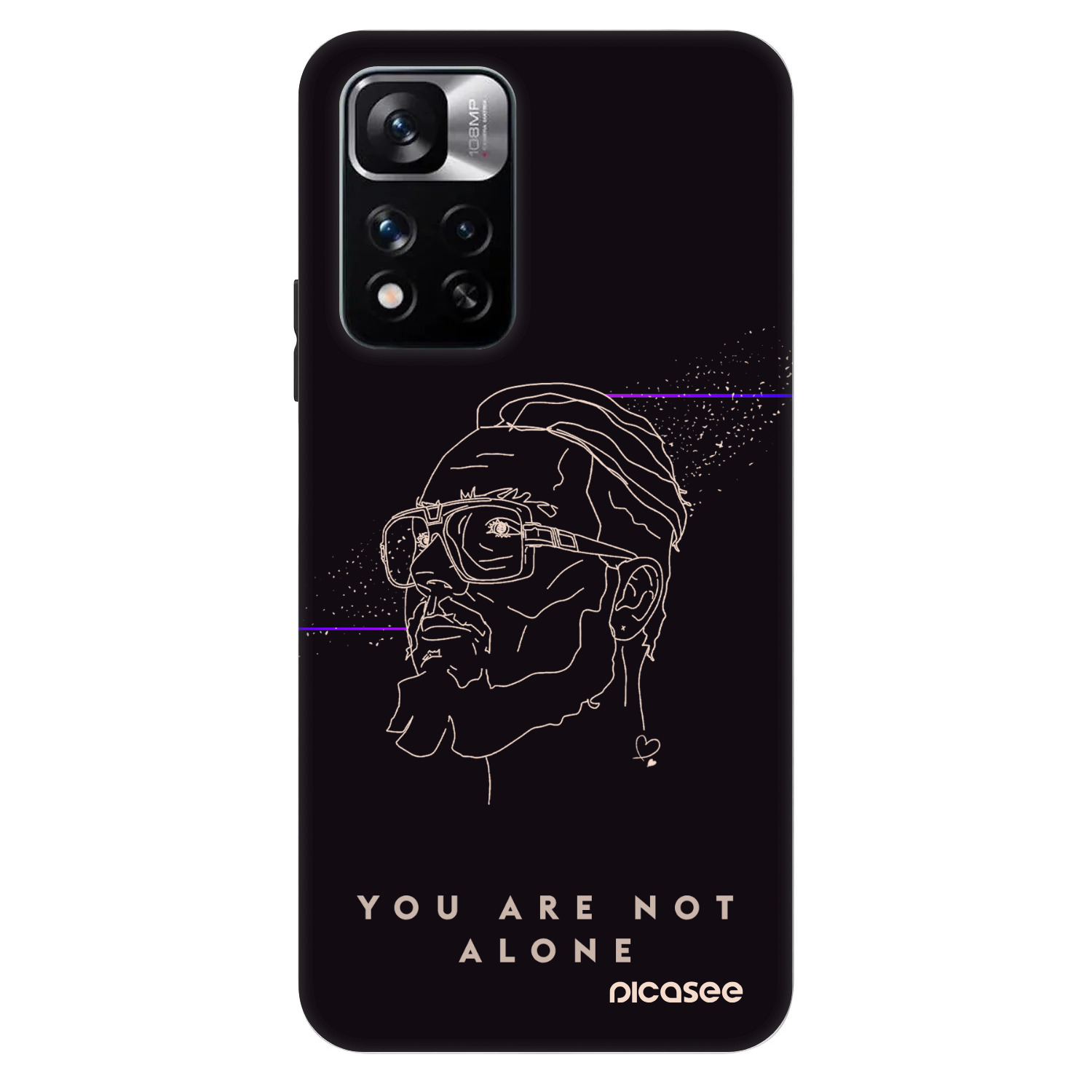 Picasee Fashion Case pro Xiaomi Redmi Note 11 Pro - You are not alone