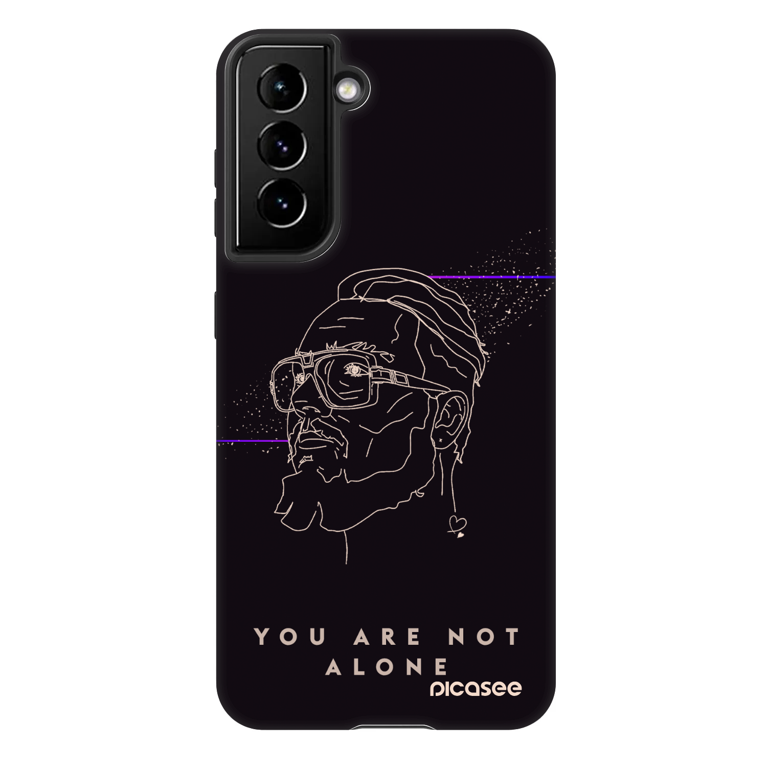 Picasee Fashion Case pro Samsung Galaxy S22 5G - You are not alone