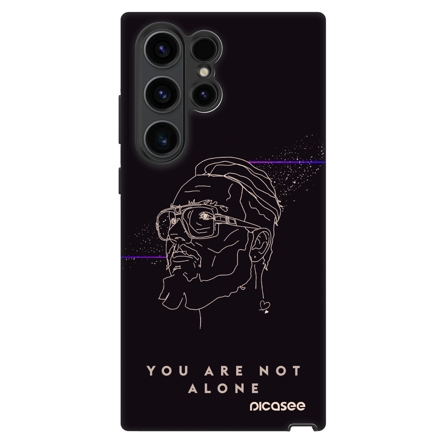 Picasee Fashion Case pro Samsung Galaxy S22 Ultra 5G - You are not alone