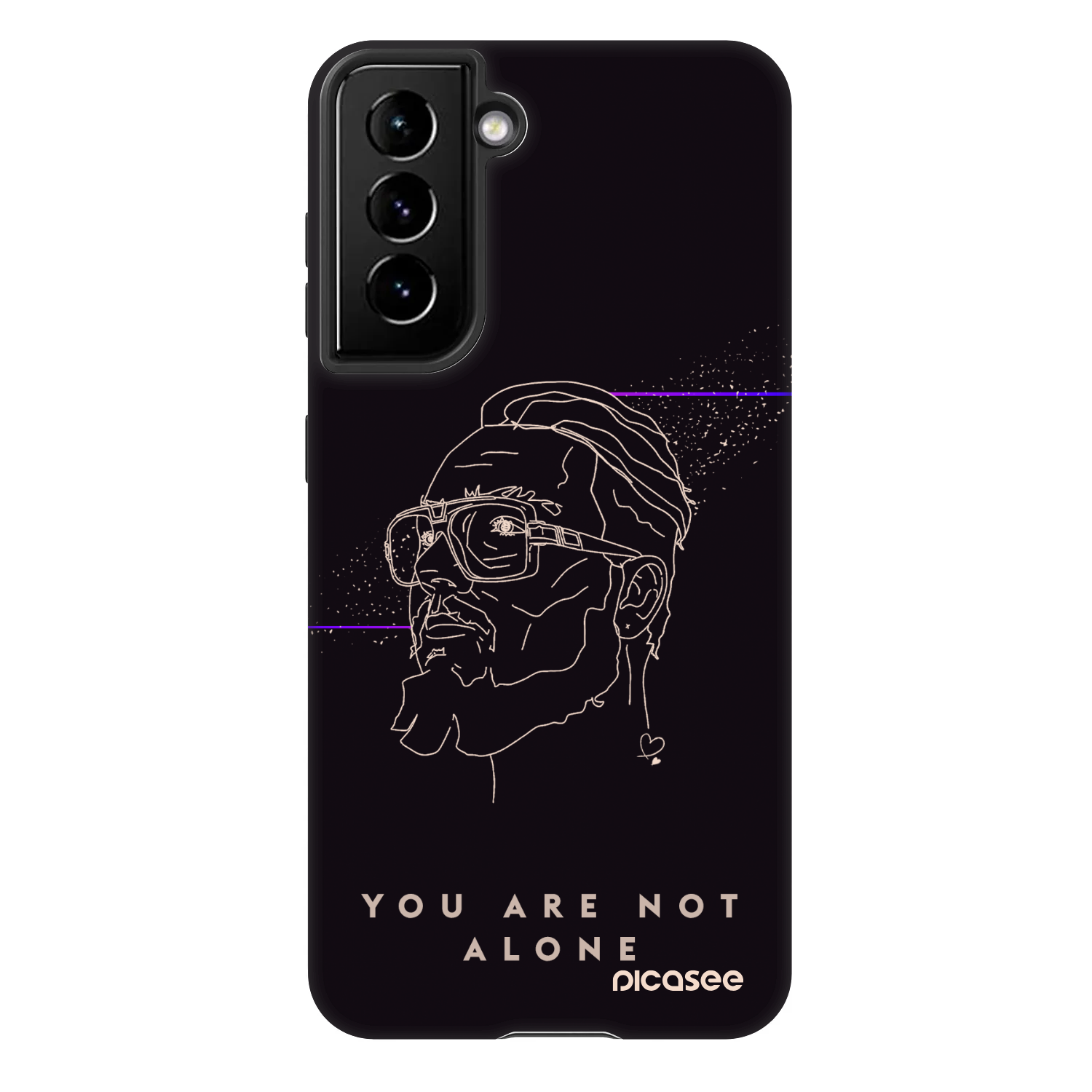 Picasee Fashion Case pro Samsung Galaxy S21 5G G991B - You are not alone