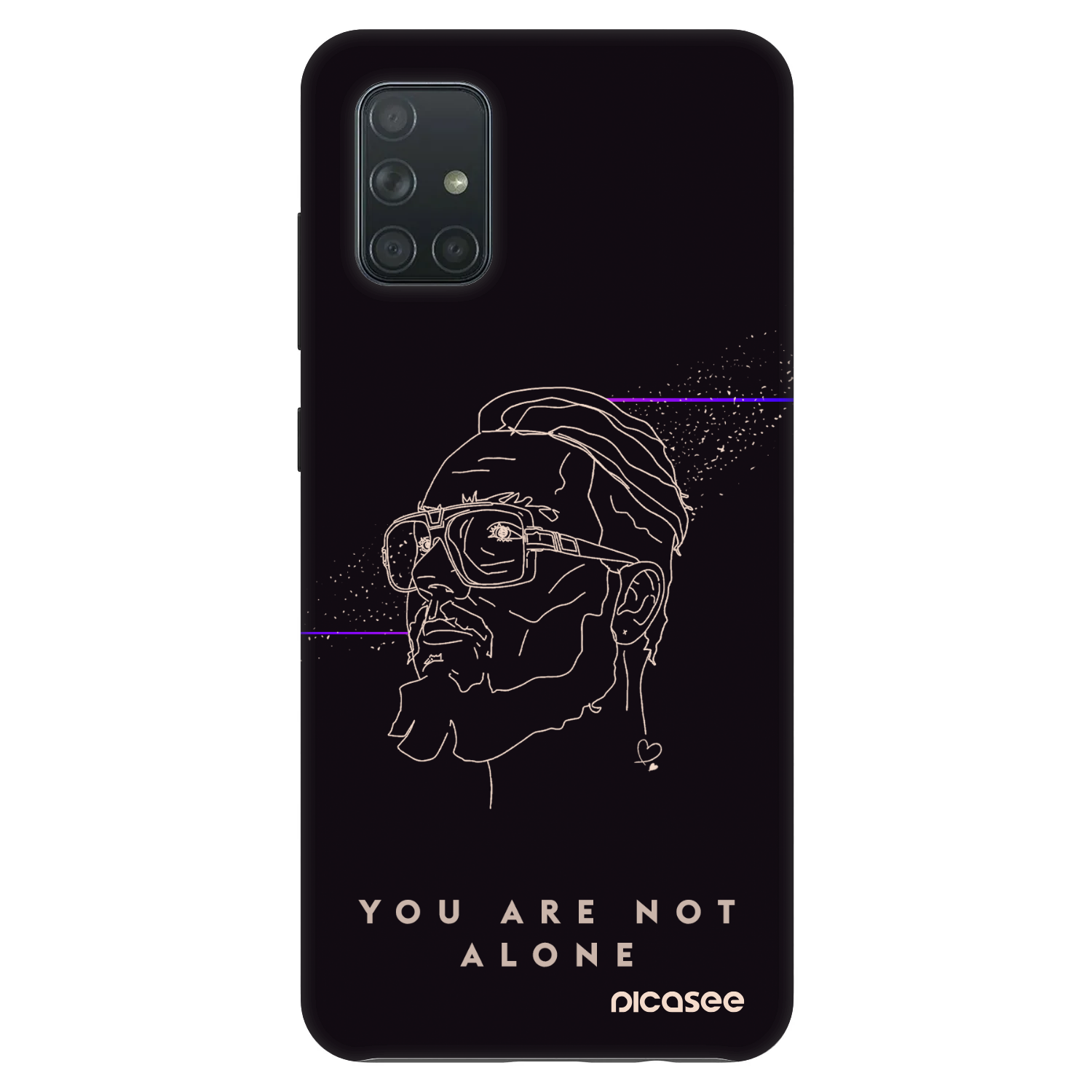 Picasee Fashion Case pro Samsung Galaxy A71 A715F - You are not alone