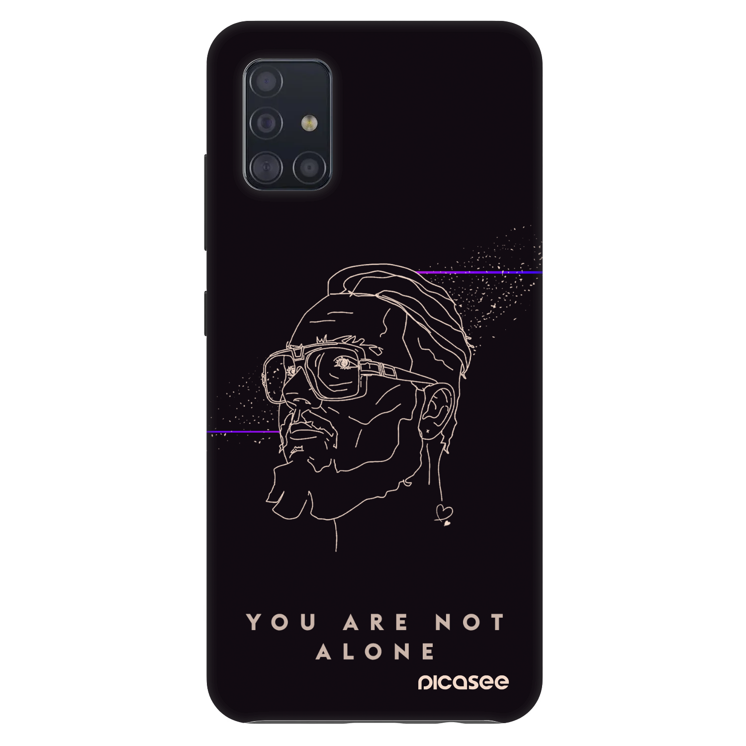 Picasee Fashion Case pro Samsung Galaxy A51 A515F - You are not alone