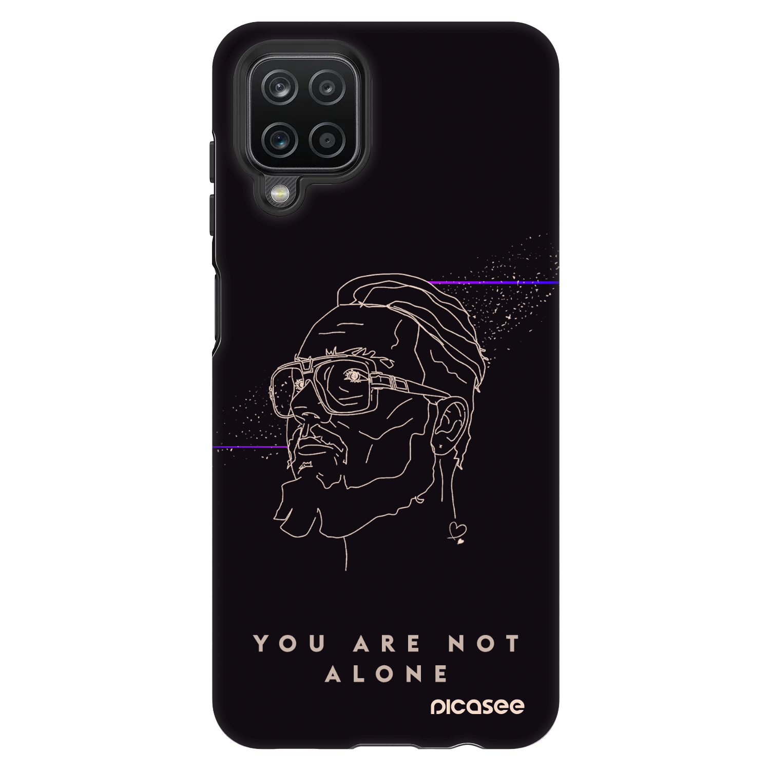 Picasee Fashion Case pro Samsung Galaxy A12 A125F - You are not alone