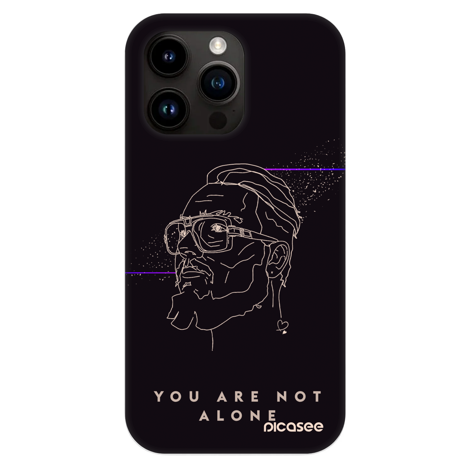Picasee Fashion Case MagSafe Apple iPhone 13 Pro - You are not alone