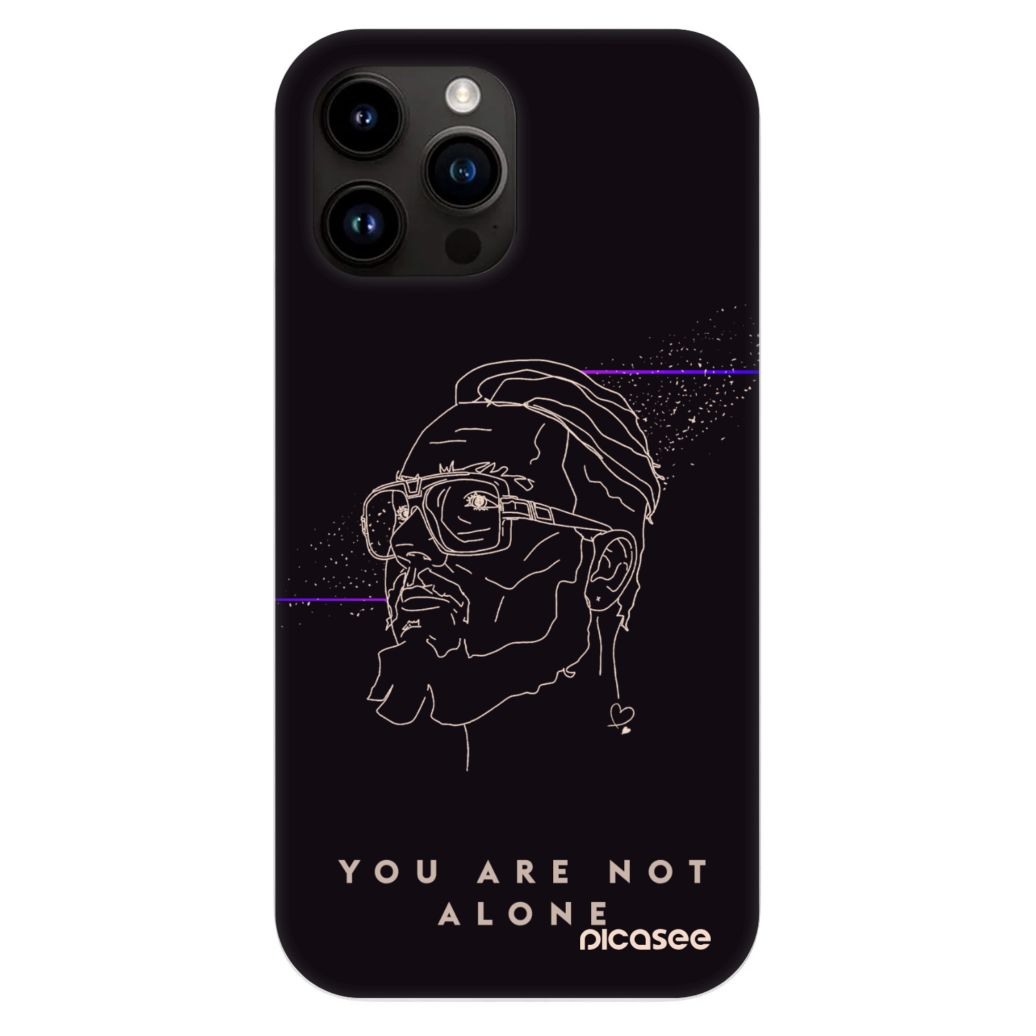 Picasee Fashion Case MagSafe Apple iPhone 13 Pro Max - You are not alone