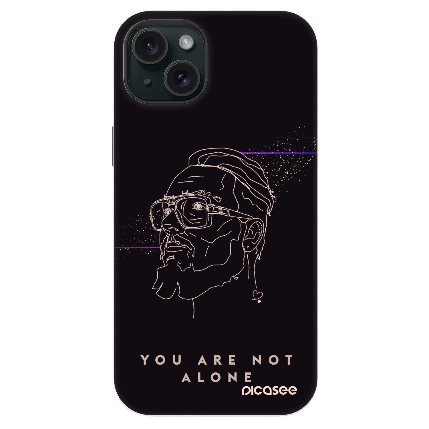 Picasee Fashion Case MagSafe Apple iPhone 14 Plus - You are not alone