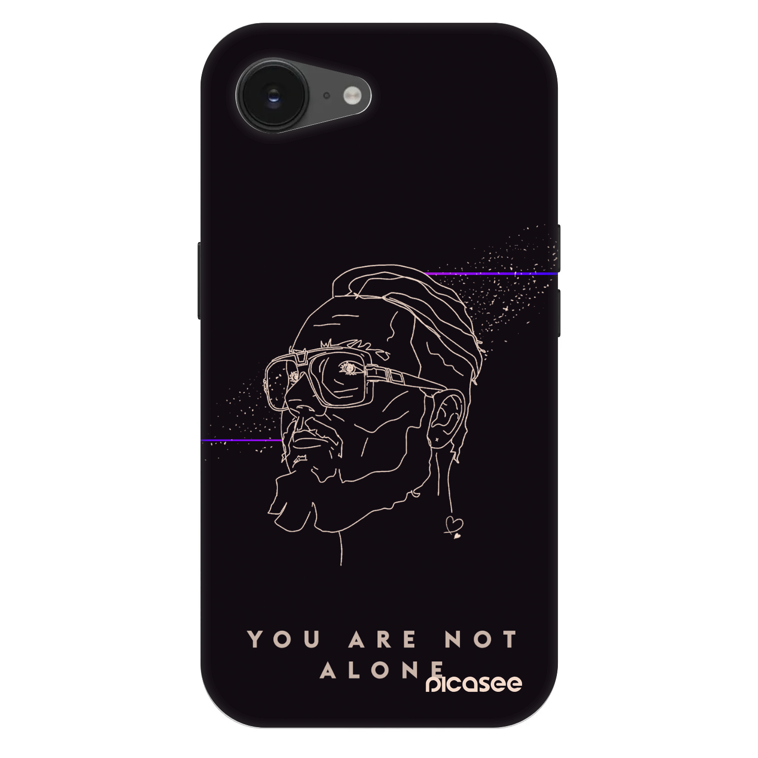 Picasee Fashion Case MagSafe Apple iPhone 16e - You are not alone