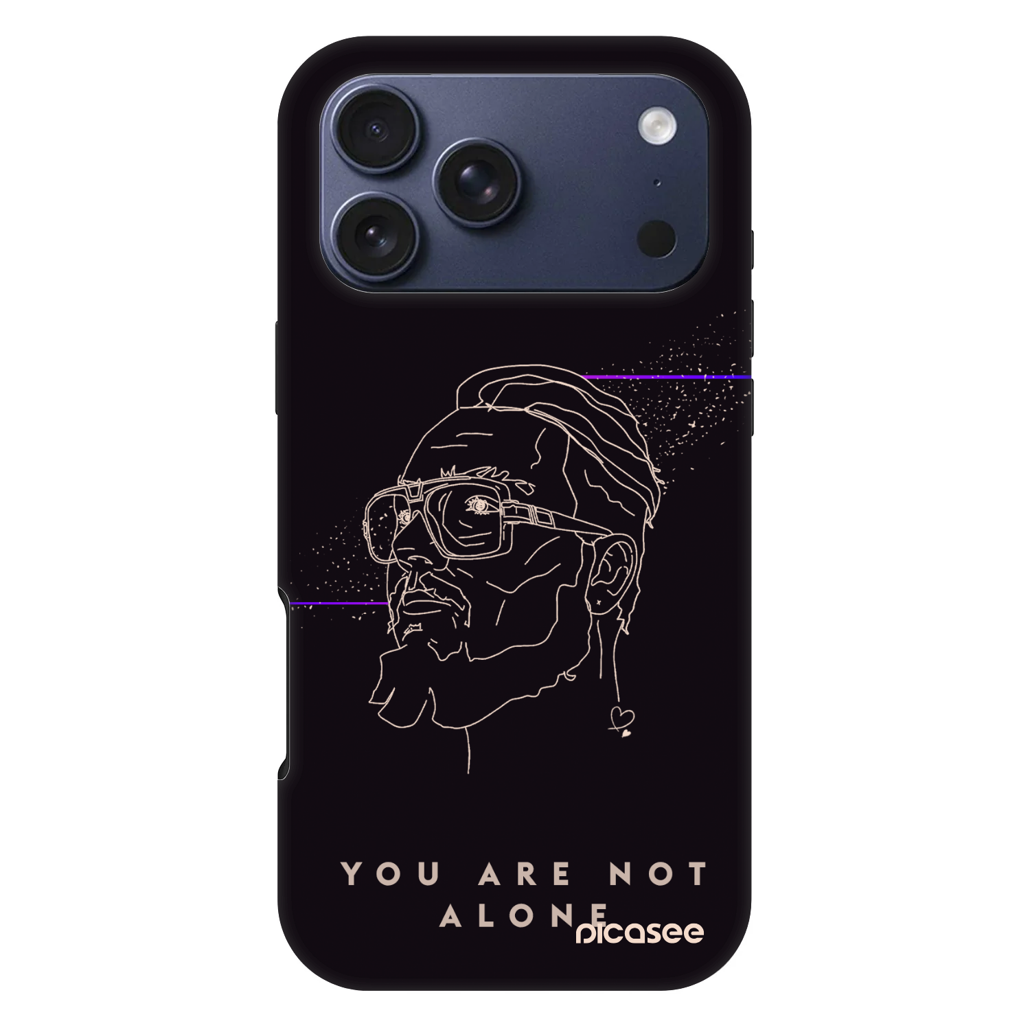 Picasee Fashion Case MagSafe Apple iPhone 17 Pro Max - You are not alone