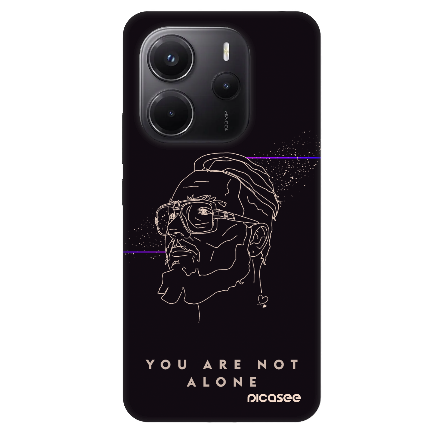 Picasee Fashion Case pro Xiaomi Redmi Note 14 4G - You are not alone